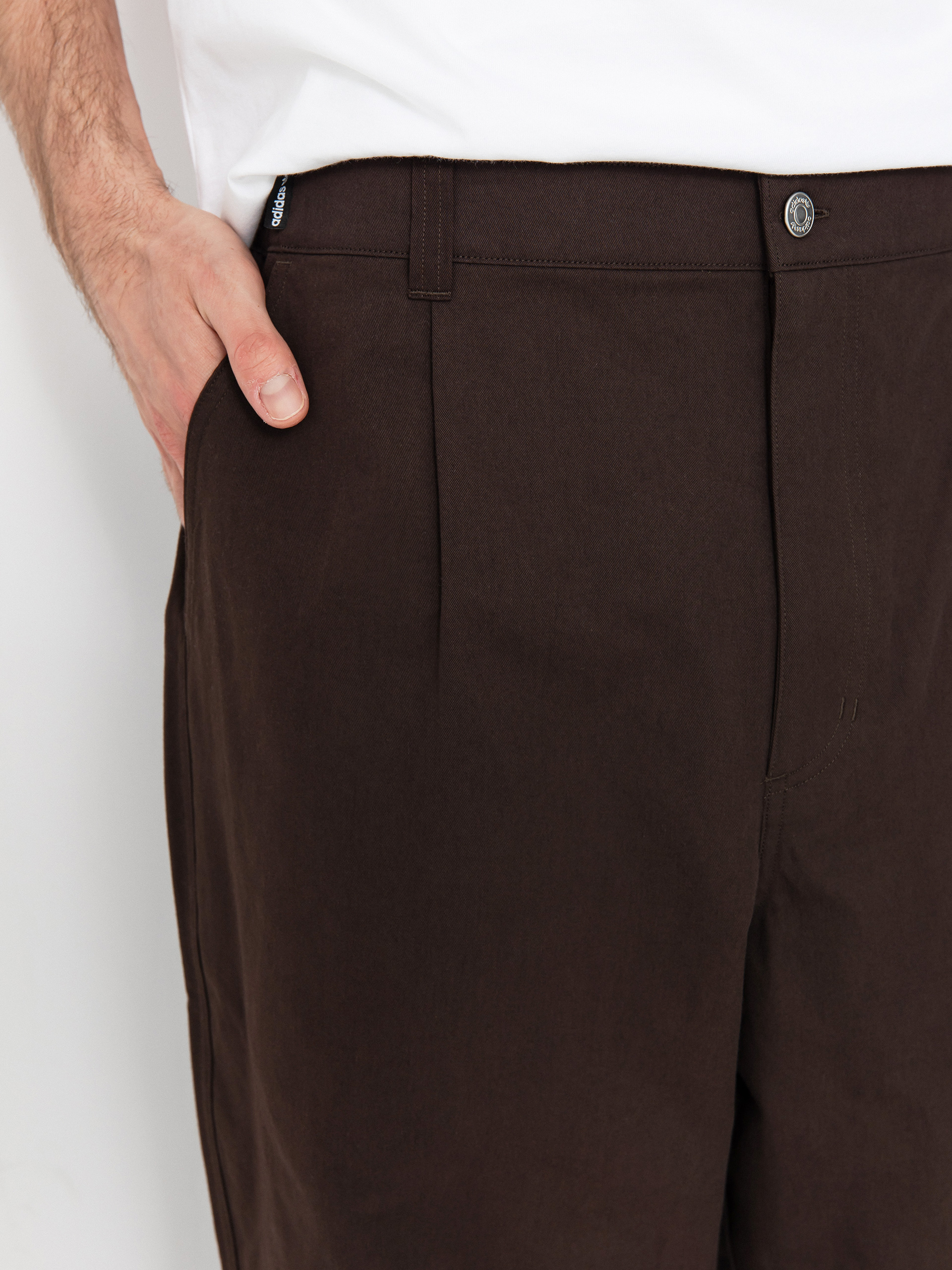 Kalhoty adidas Shmoo Cs (dbrown/cwhite)