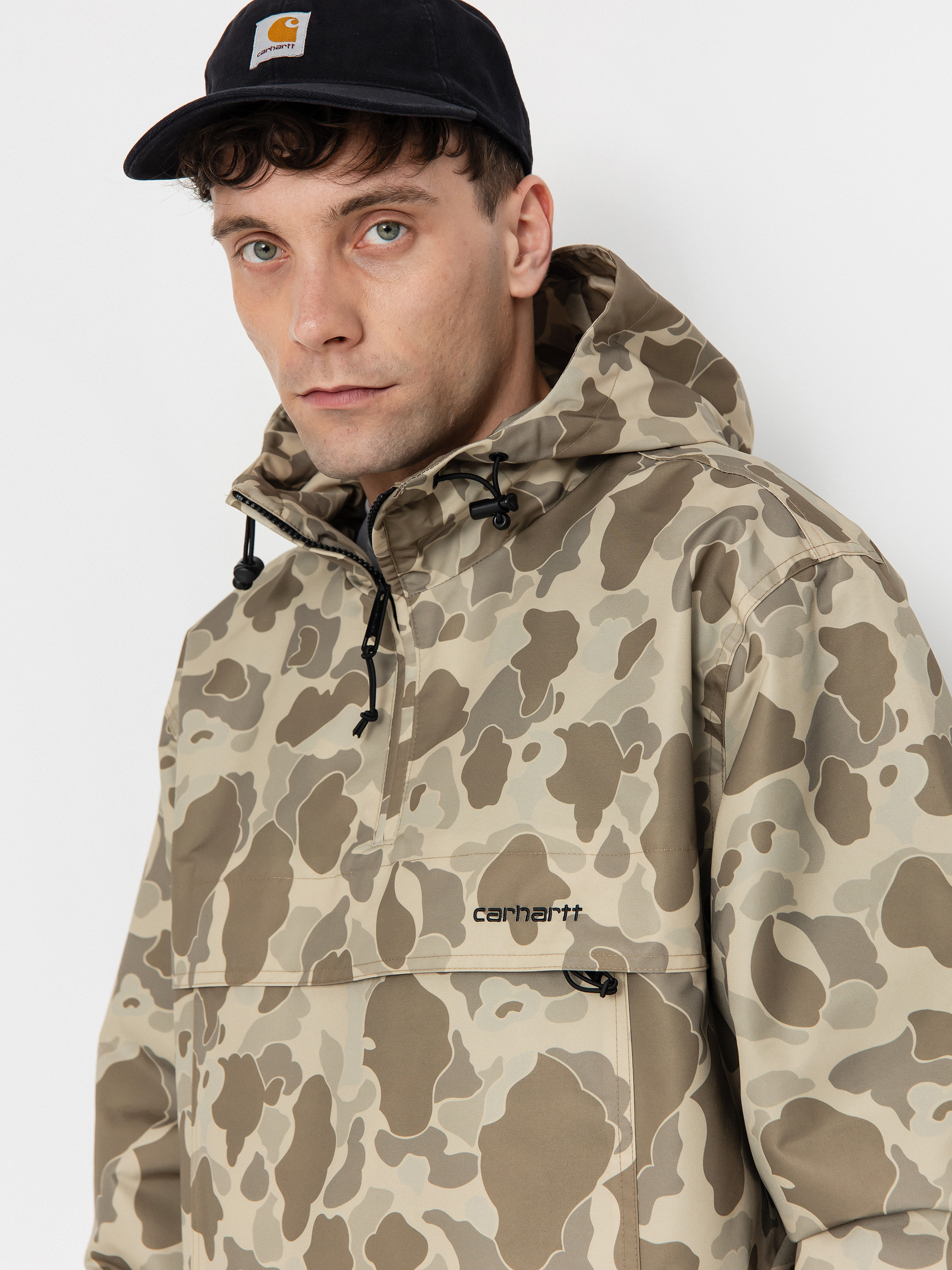 Bunda Carhartt WIP Windbreaker (camo duck/desert/black)