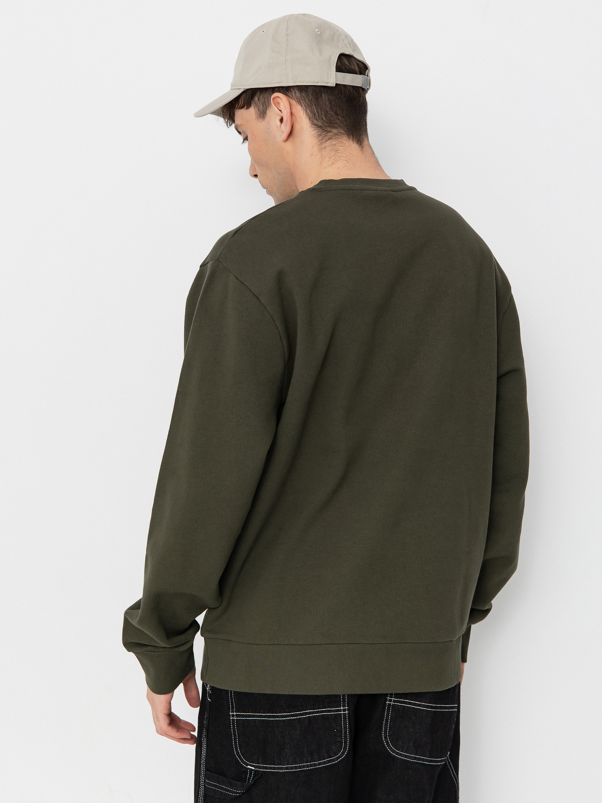 Mikina Carhartt WIP Script Embroidery (turtle/air pink)