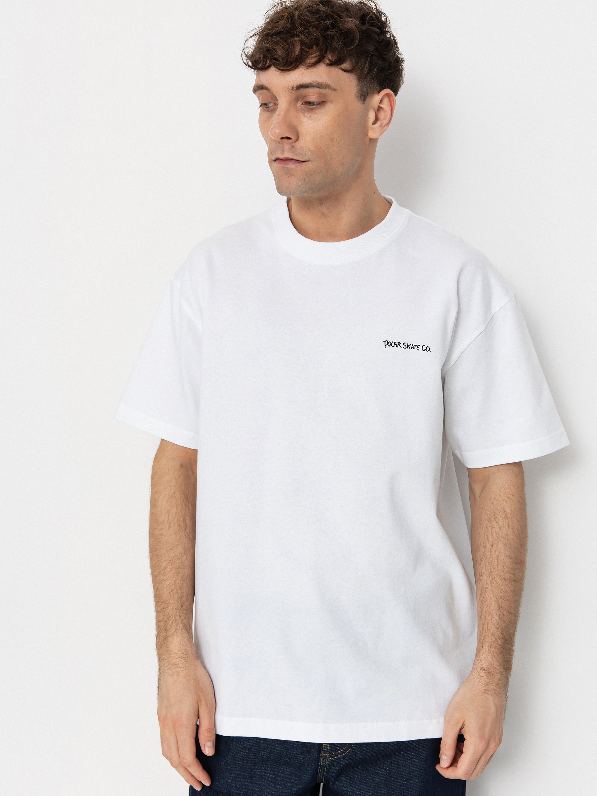 Tričko Polar Skate Life In a Bubble (white)