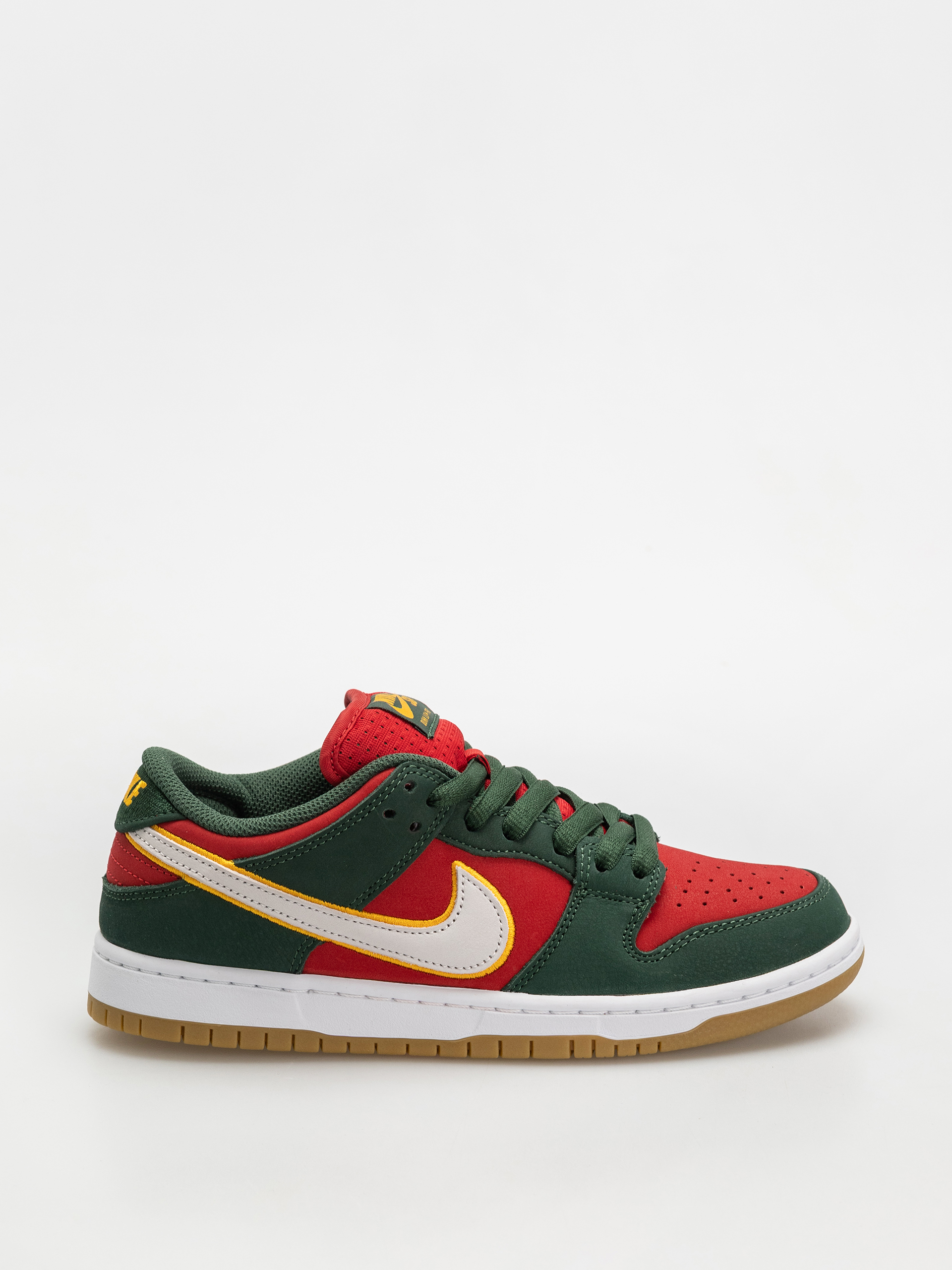 Boty Nike SB Dunk Low Pro Prm (fir/white university gold fire red)