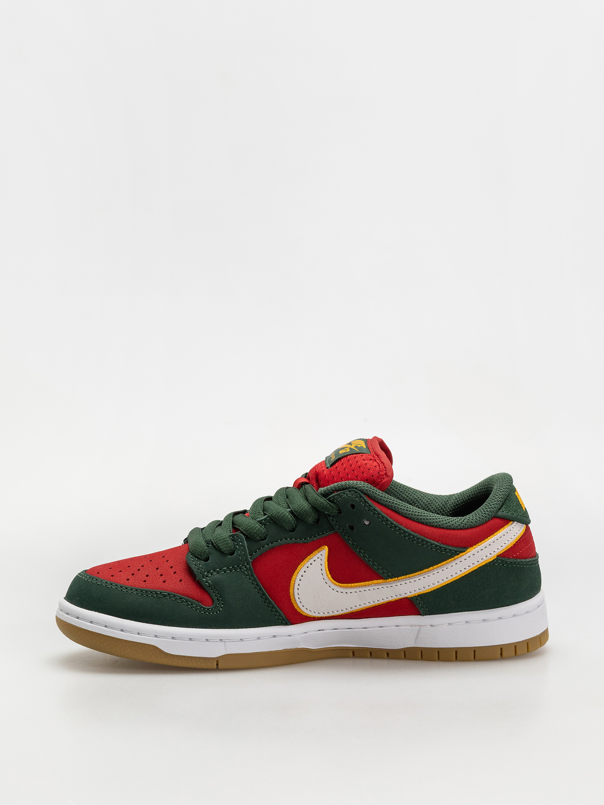 Boty Nike SB Dunk Low Pro Prm (fir/white university gold fire red)