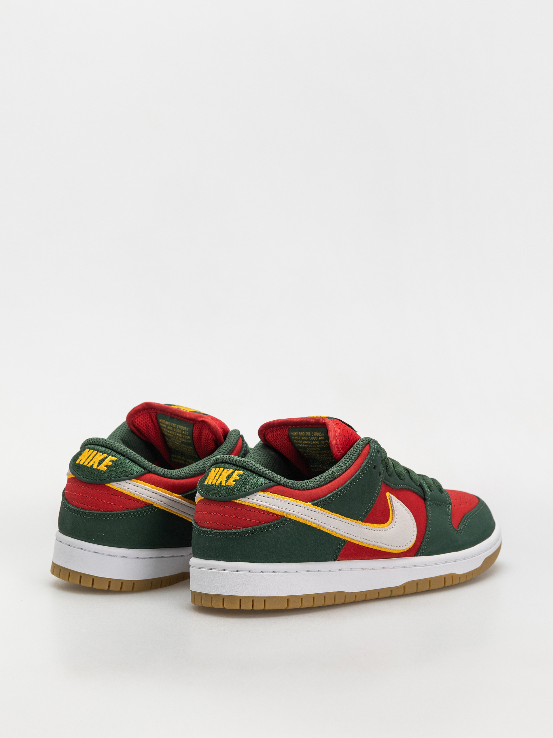 Boty Nike SB Dunk Low Pro Prm (fir/white university gold fire red)