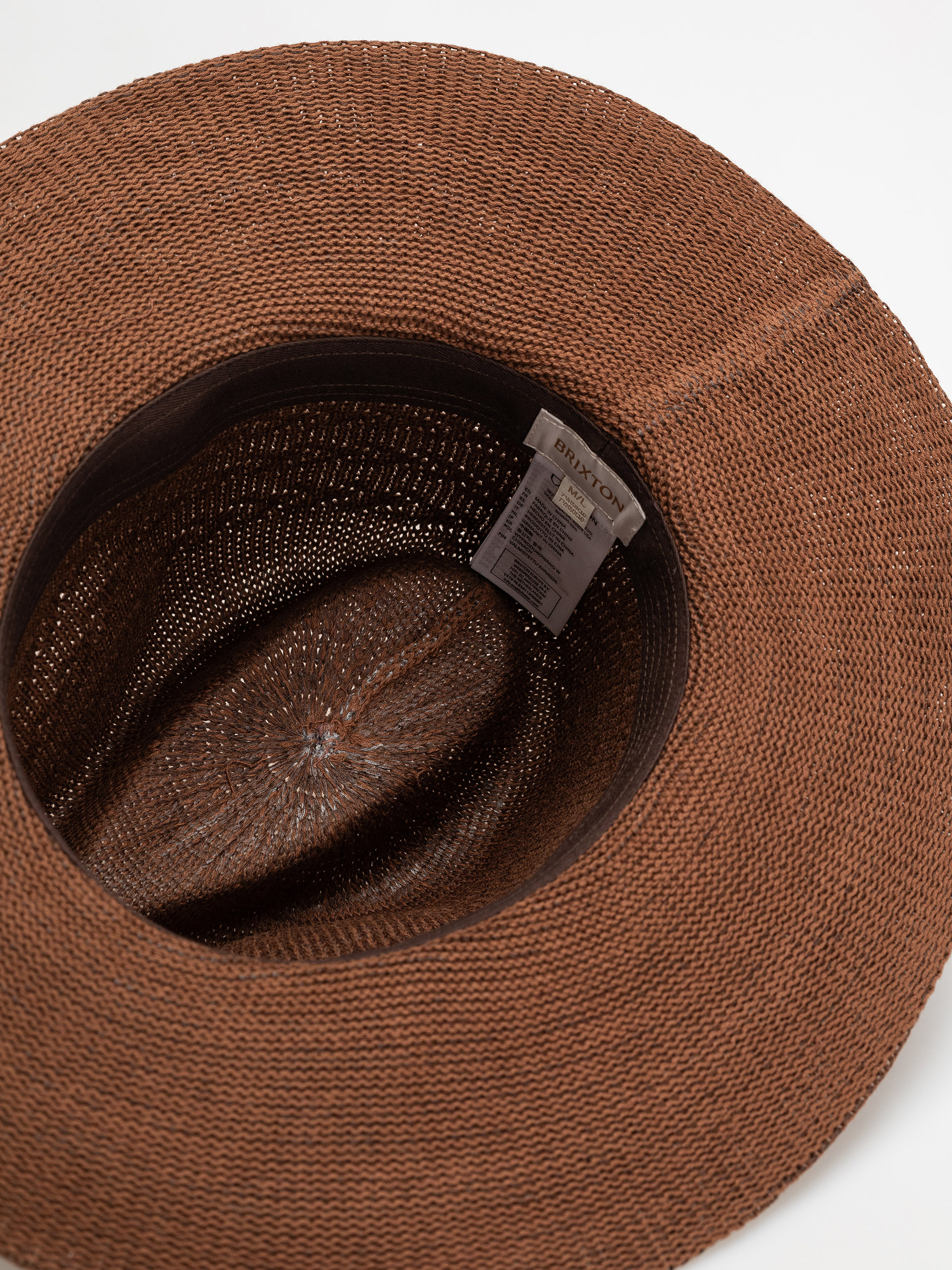 Klobouk Brixton Lyons Knit Pattern Packable Wmn (coffee/coffee)