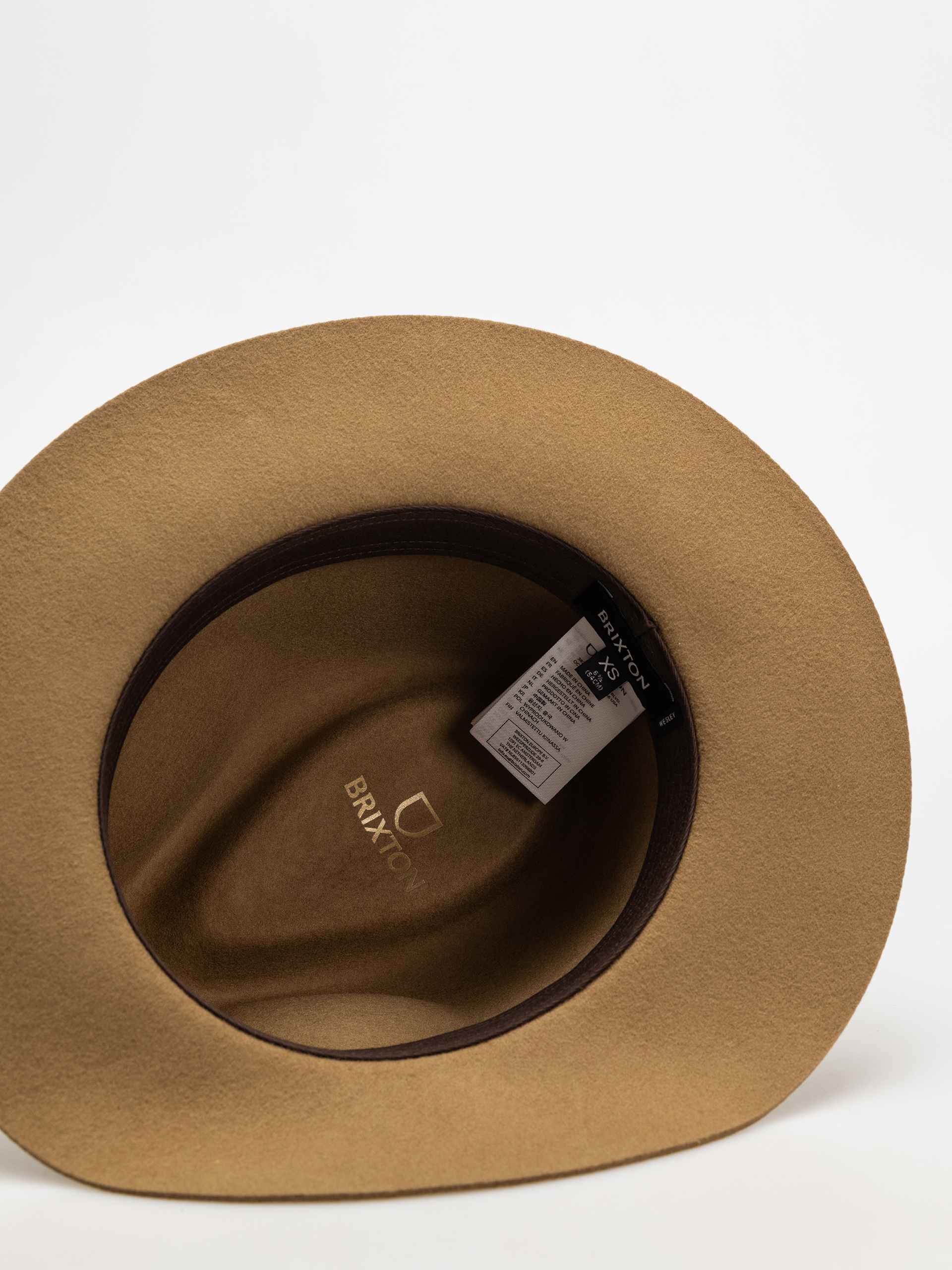 Klobouk Brixton Wesley Fedora (dune/dune)
