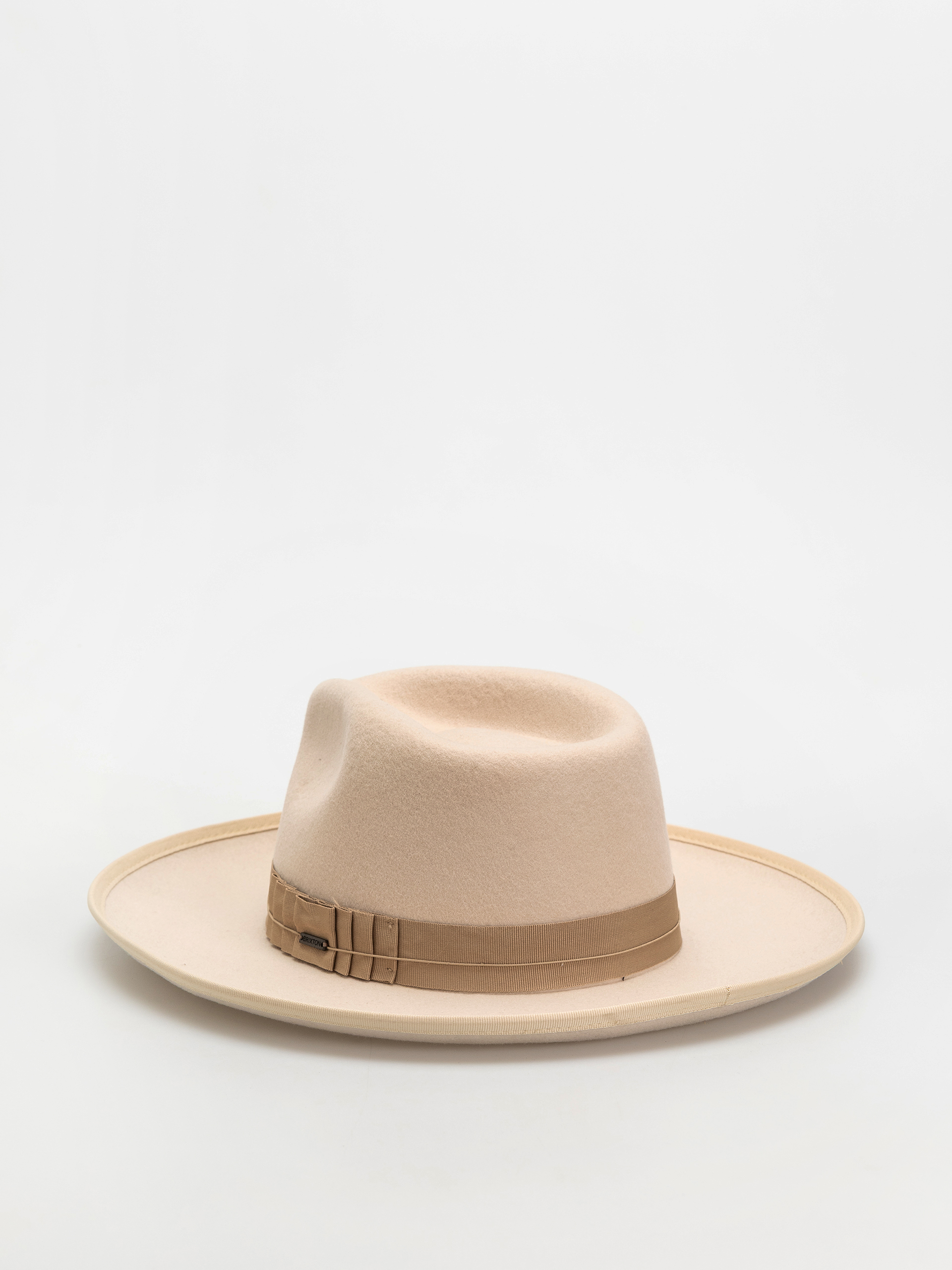 Klobouk Brixton Reno Fedora (bone/sand)