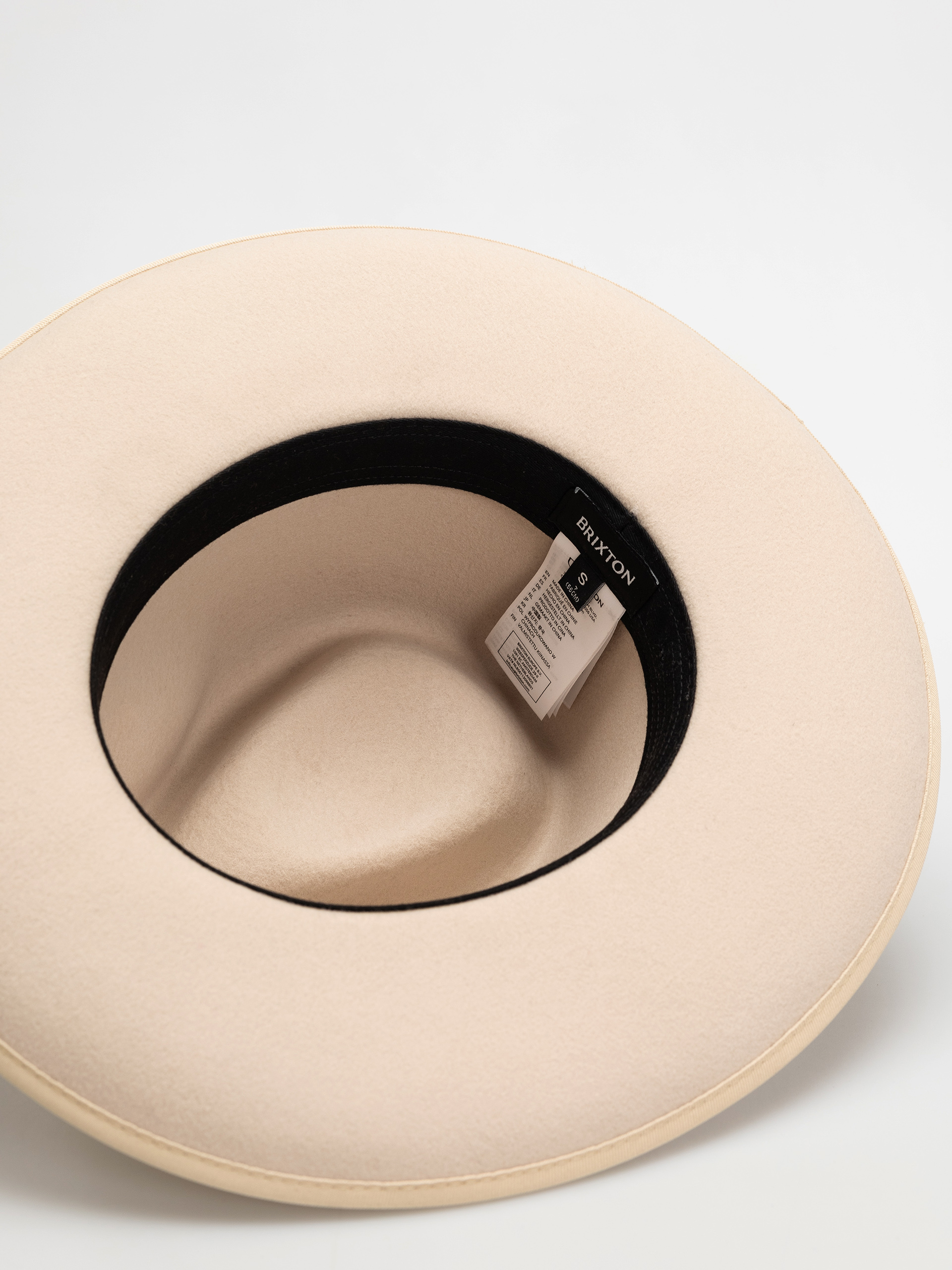 Klobouk Brixton Reno Fedora (bone/sand)
