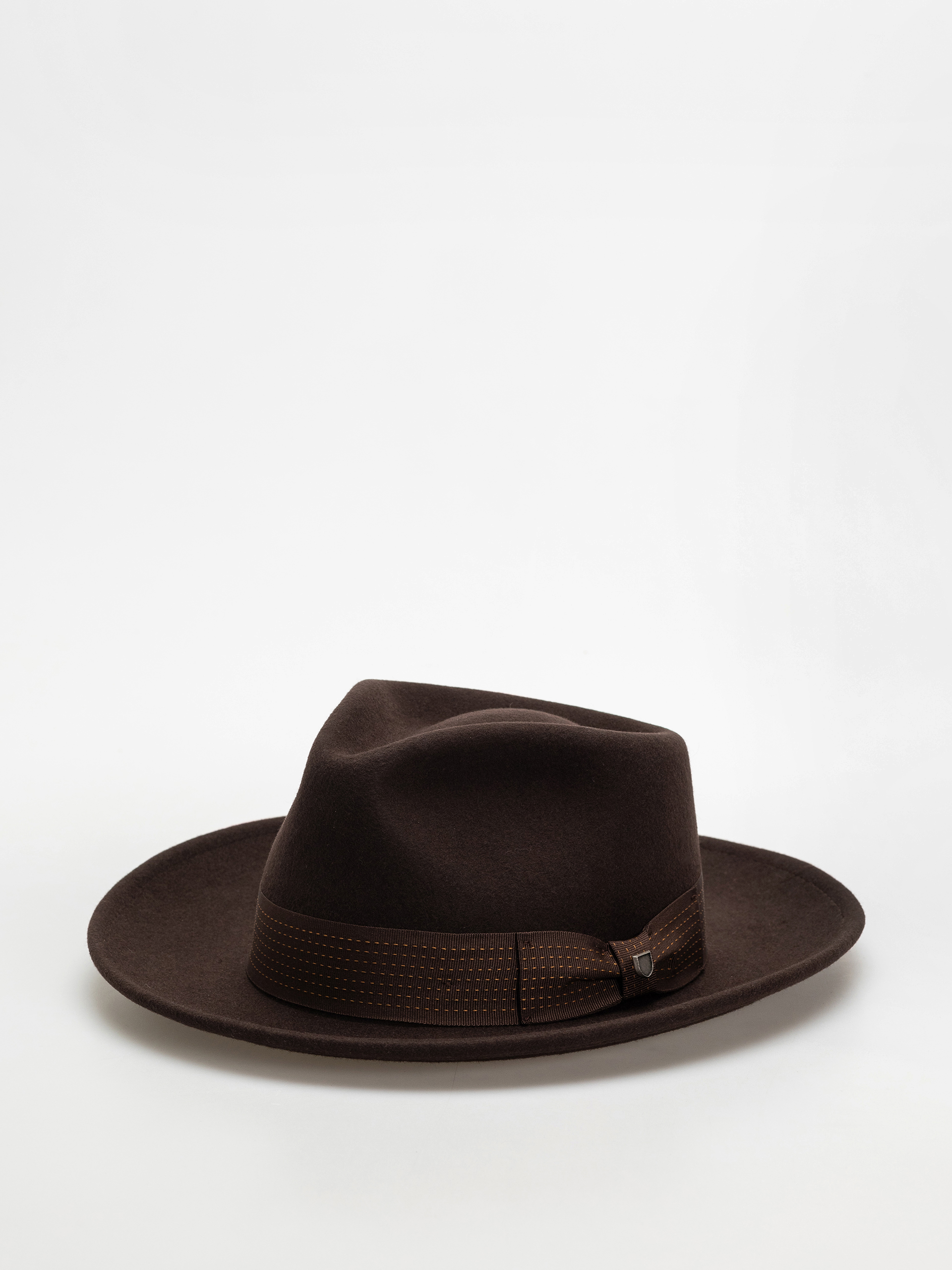 Klobouk Brixton Swindle Convertabrim Fedora (dark brown/chocolate)