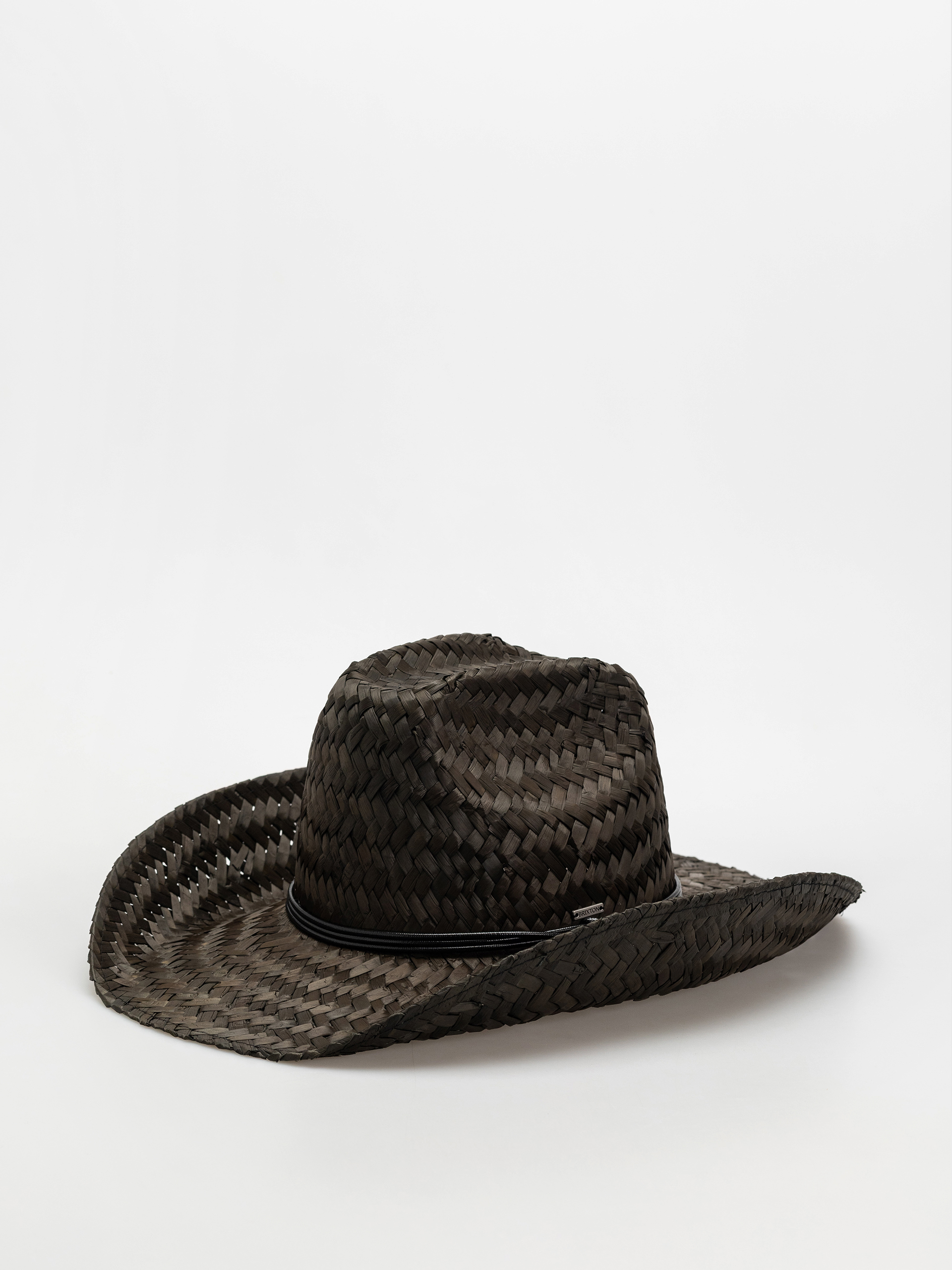 Klobouk Brixton Houston II Straw Cowboy (black)