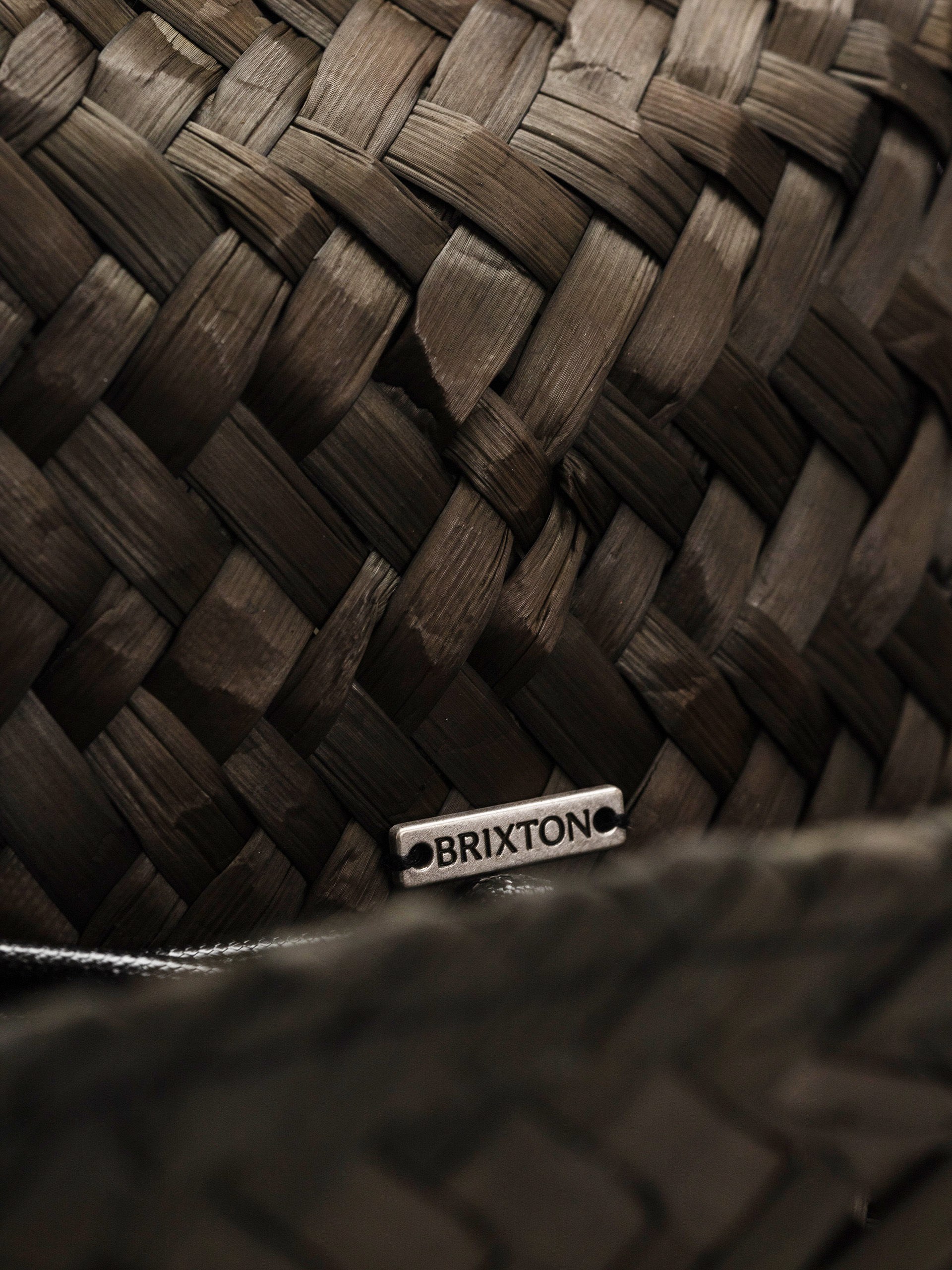 Klobouk Brixton Houston II Straw Cowboy (black)