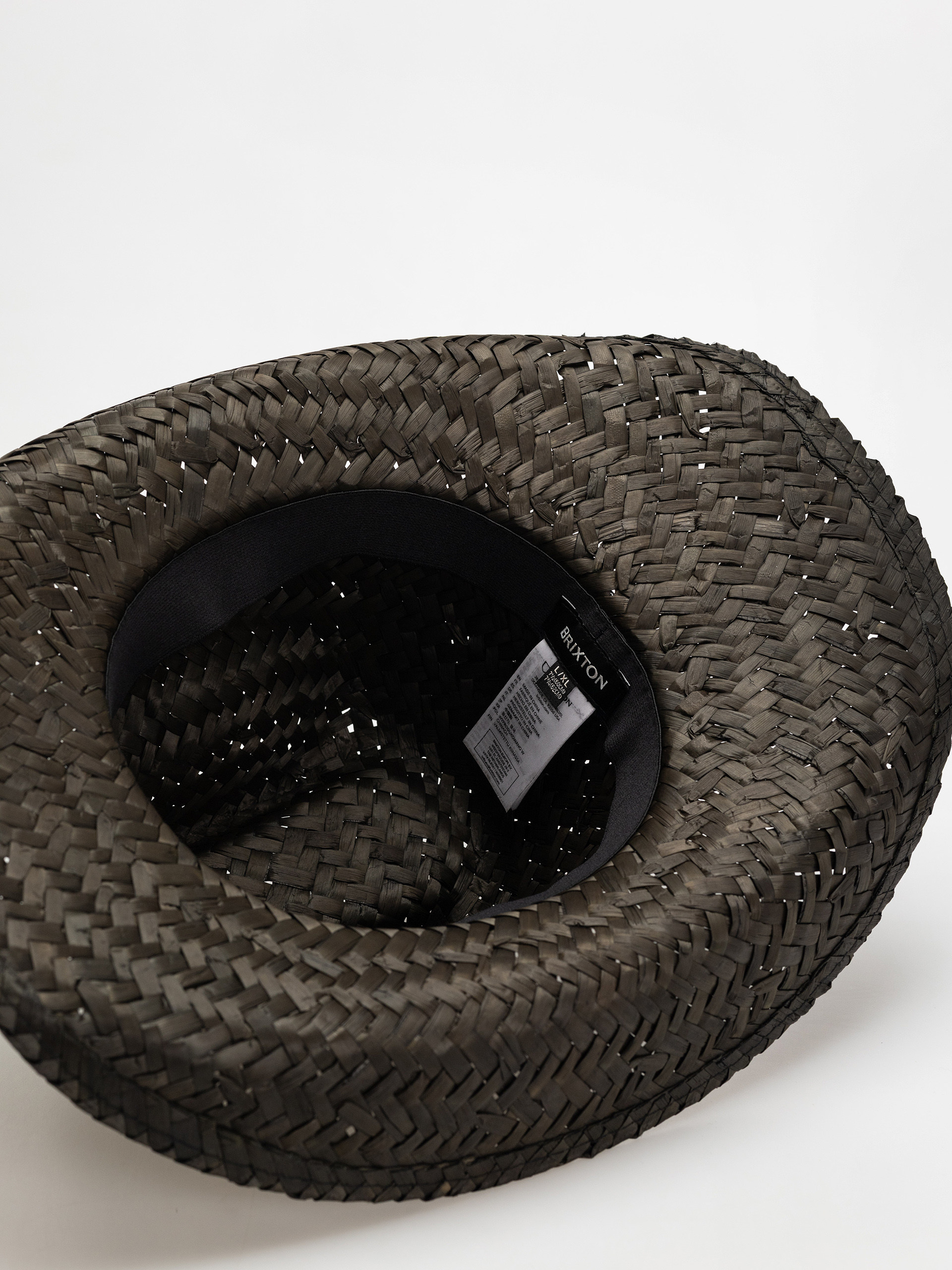 Klobouk Brixton Houston II Straw Cowboy (black)