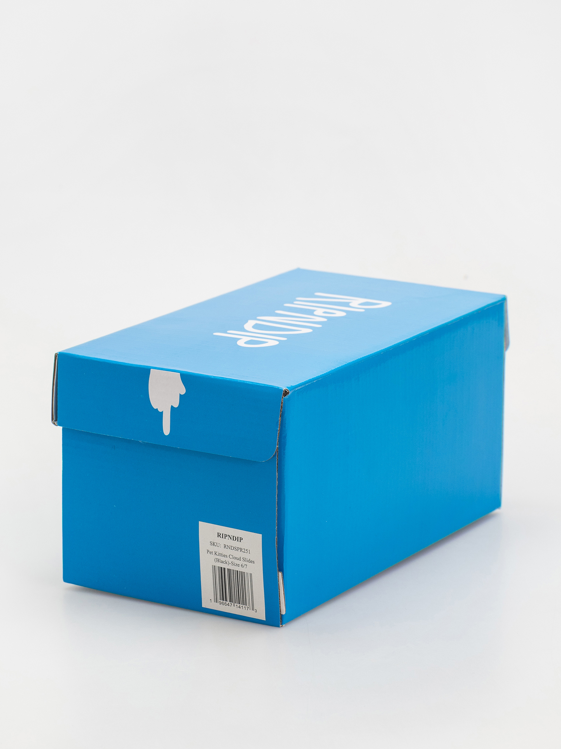 Plážovky RipNDip Pet Kitties Cloud (black)