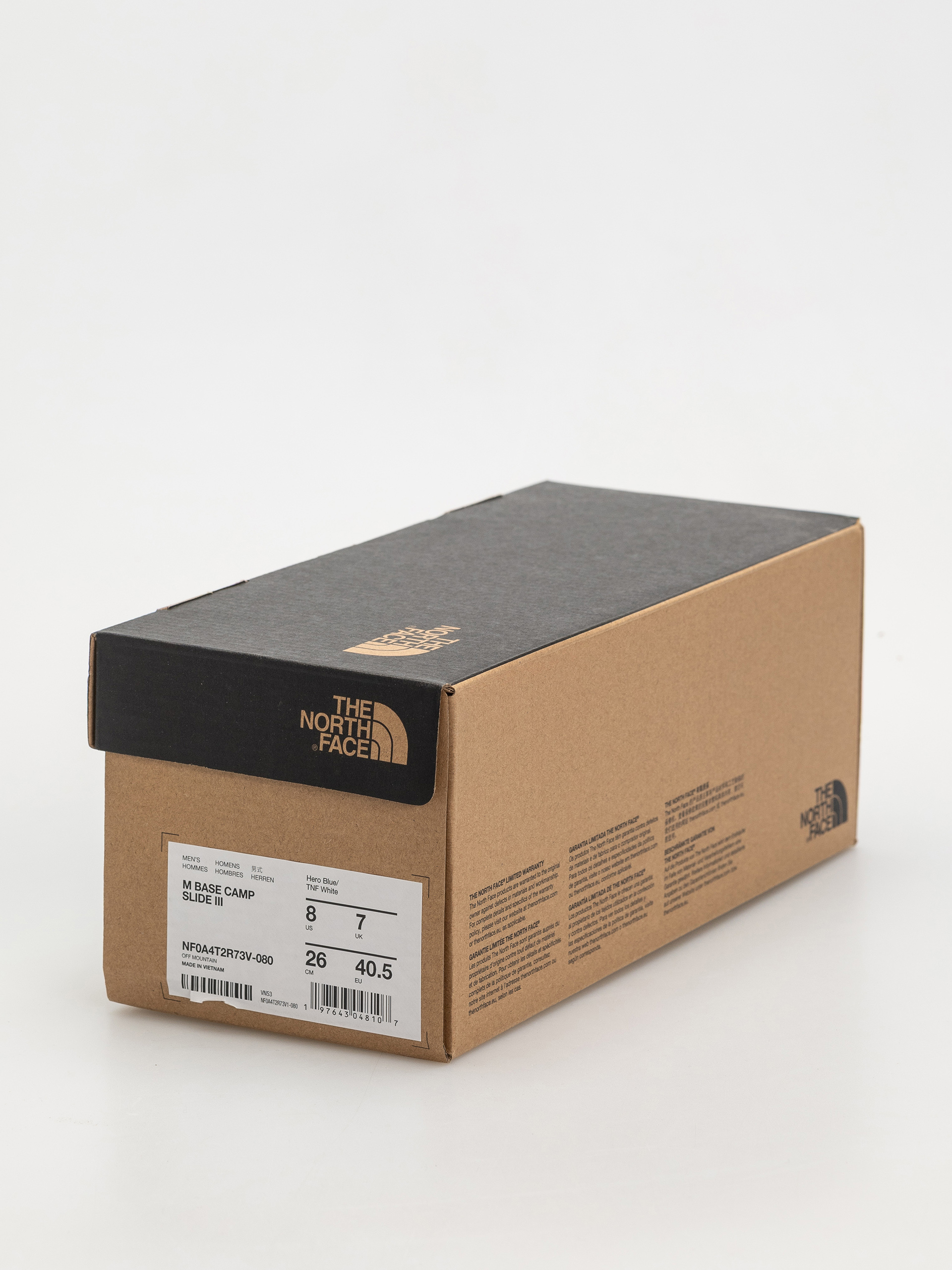 Plážovky The North Face Base Camp III (hero blue/tnf white)