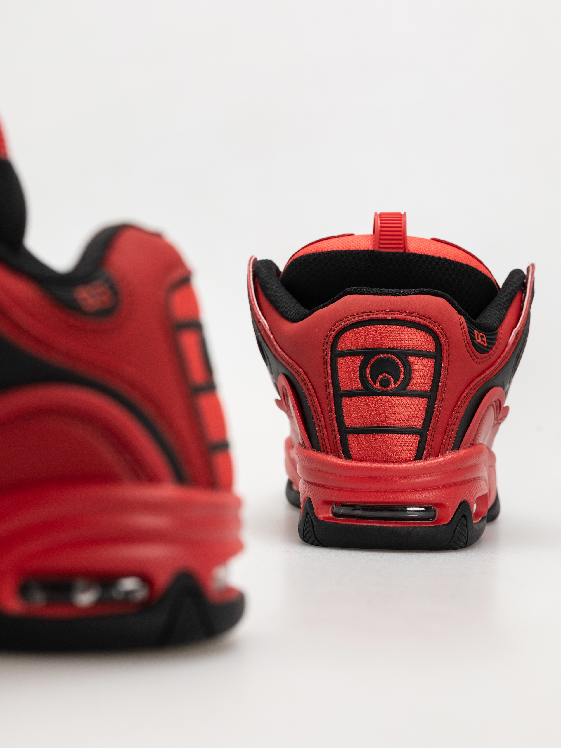 Boty Osiris D3 2001 (red/black/red)