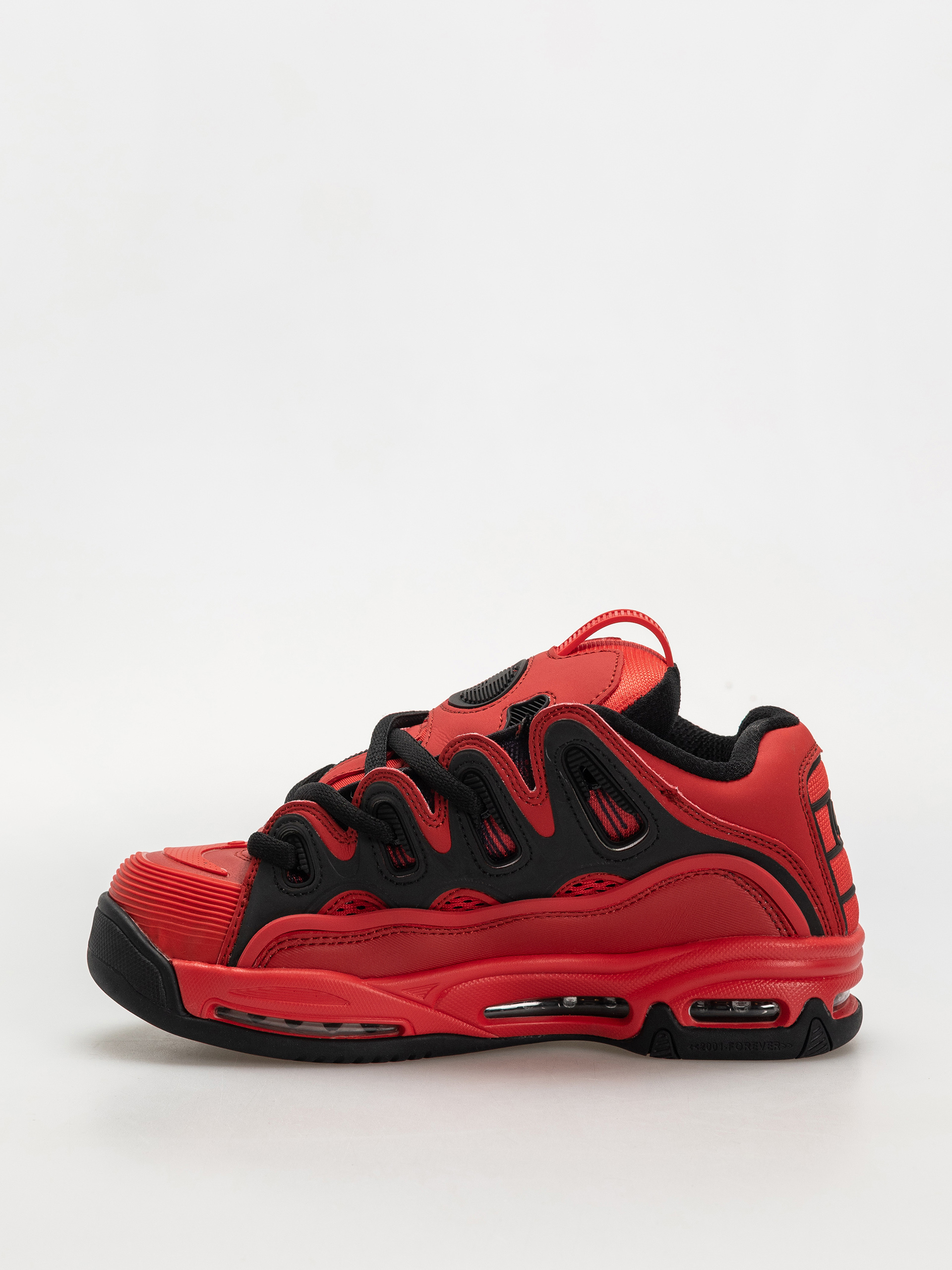 Boty Osiris D3 2001 (red/black/red)