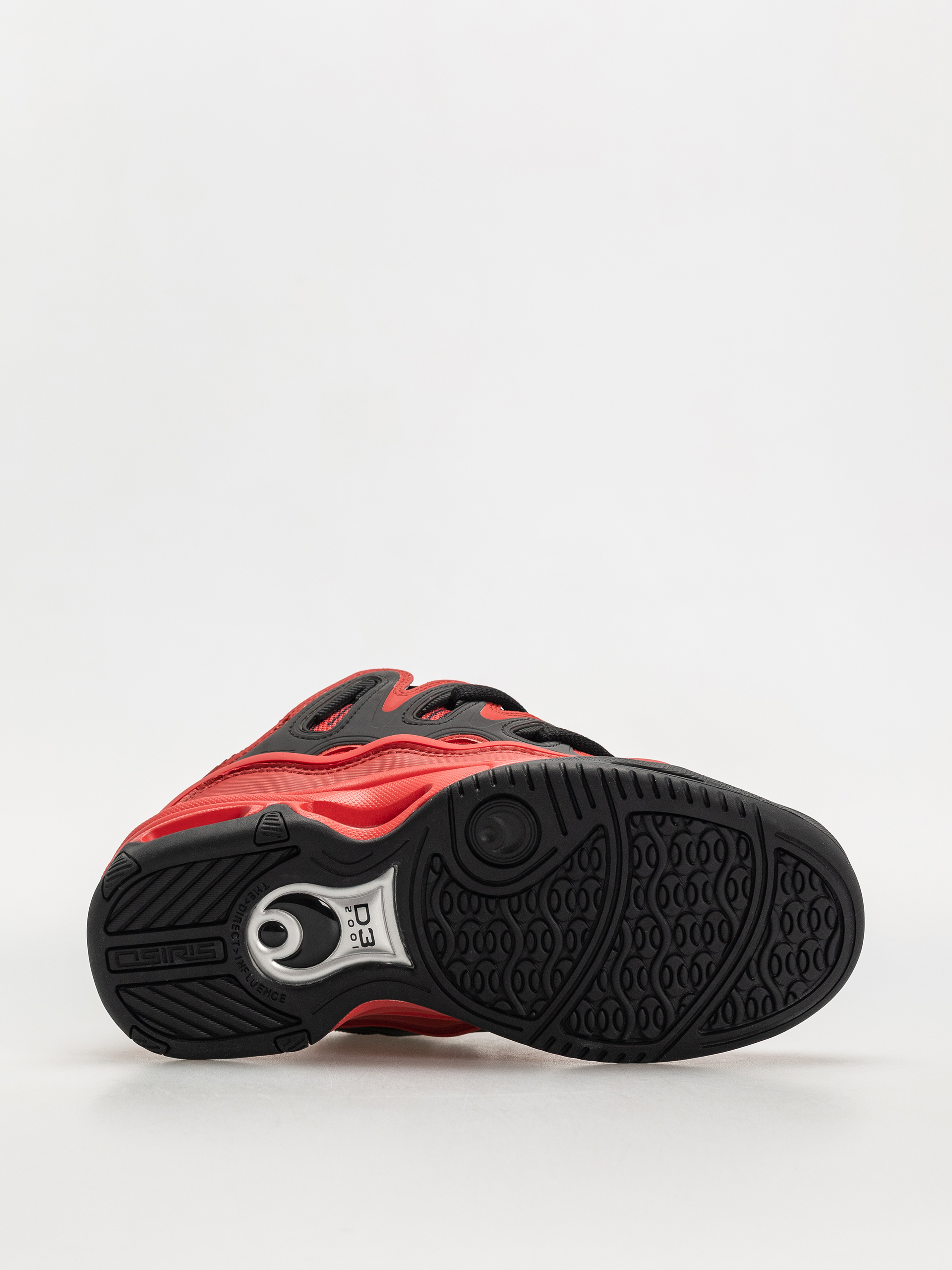 Boty Osiris D3 2001 (red/black/red)