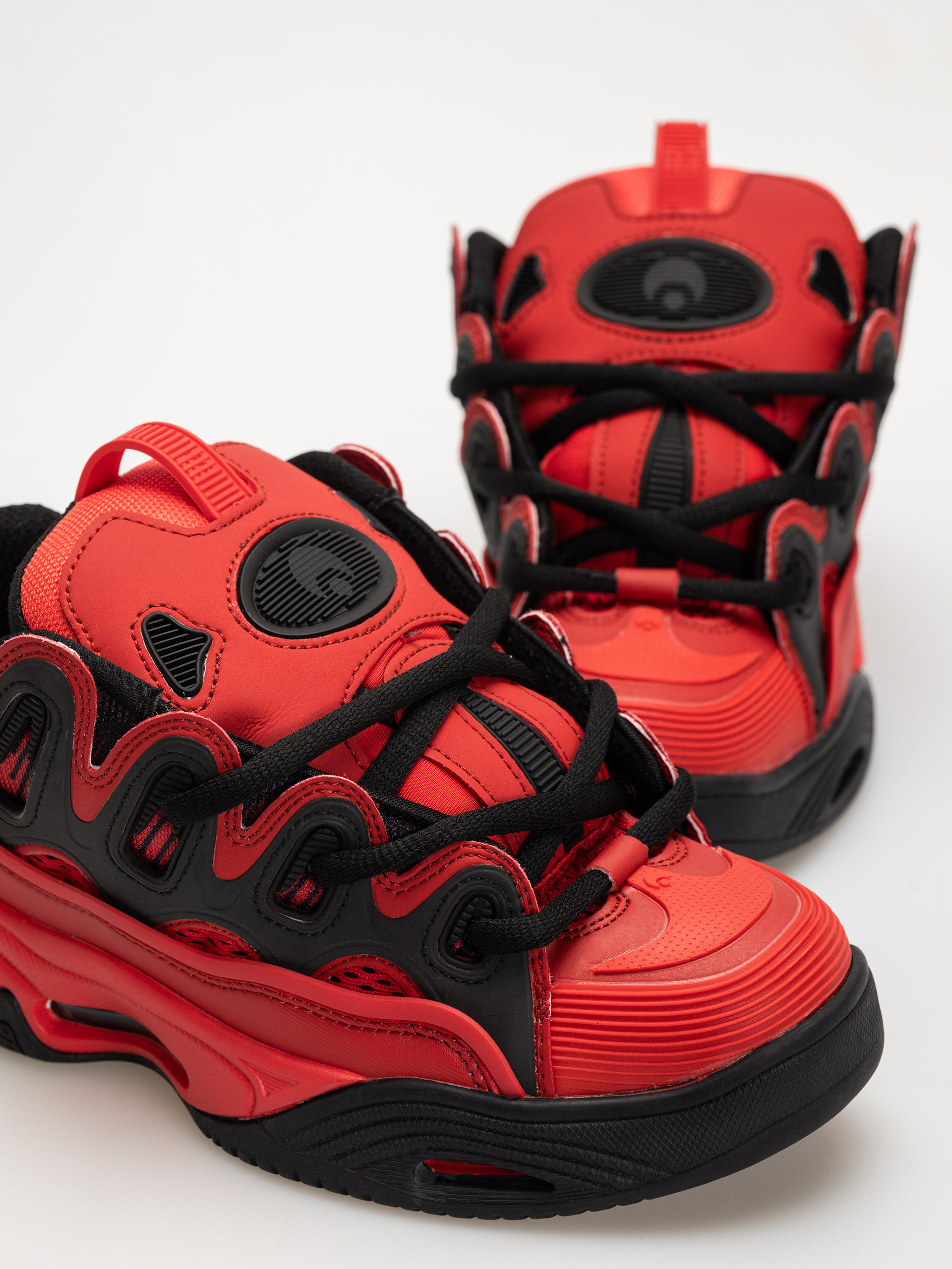 Boty Osiris D3 2001 (red/black/red)