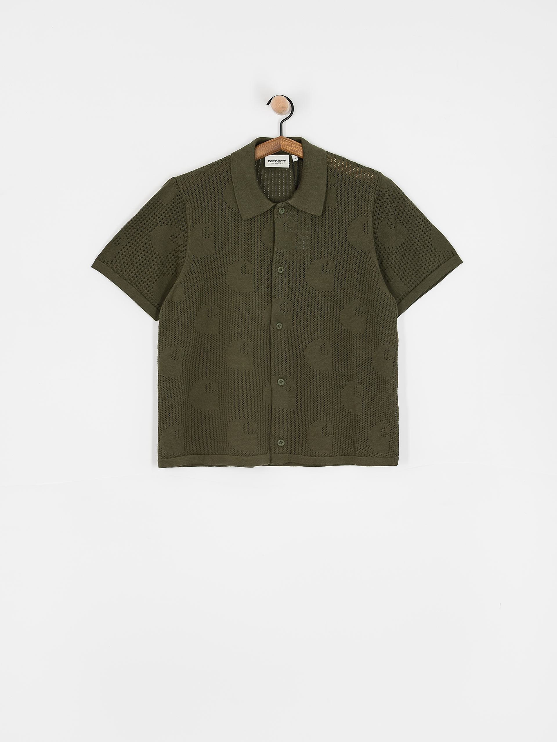 Košile Carhartt WIP Temple Knit Wmn (dollar green)