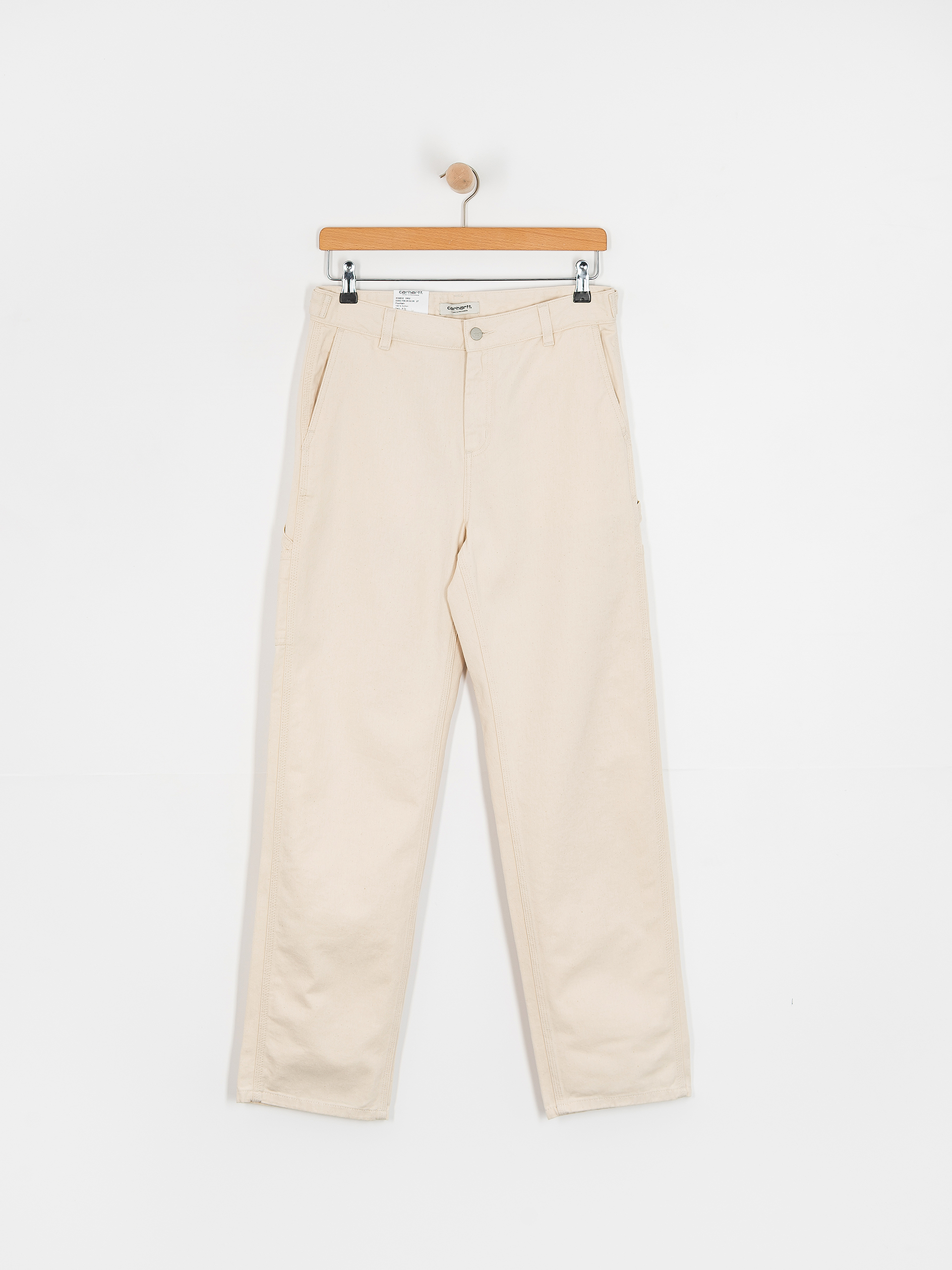 Kalhoty Carhartt WIP Drewe Wmn (natural)