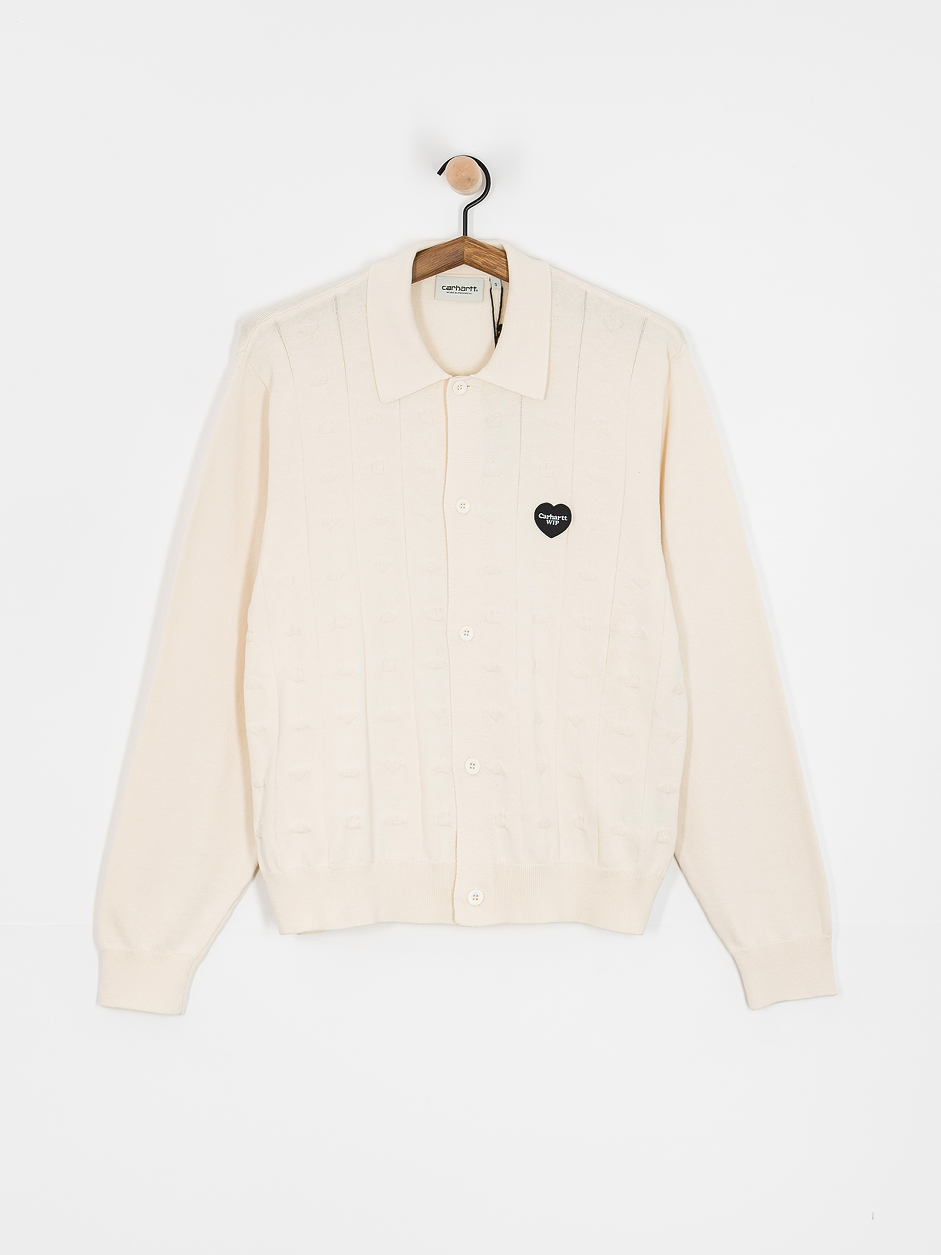 Svetr Carhartt WIP Drewe Cardigan Wmn (natural)