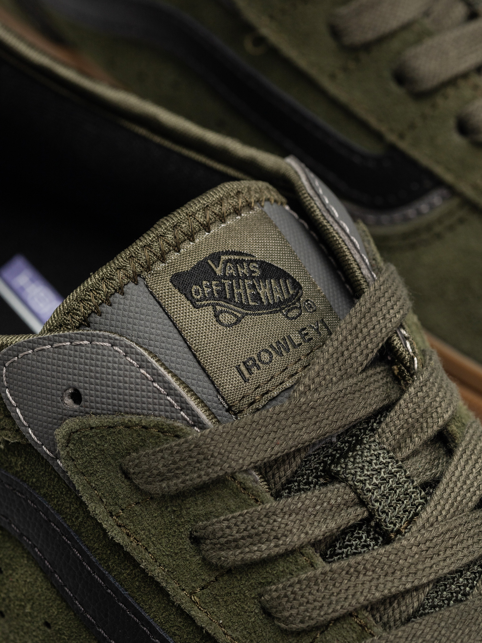 Boty Vans Skate Rowley (green/gum)