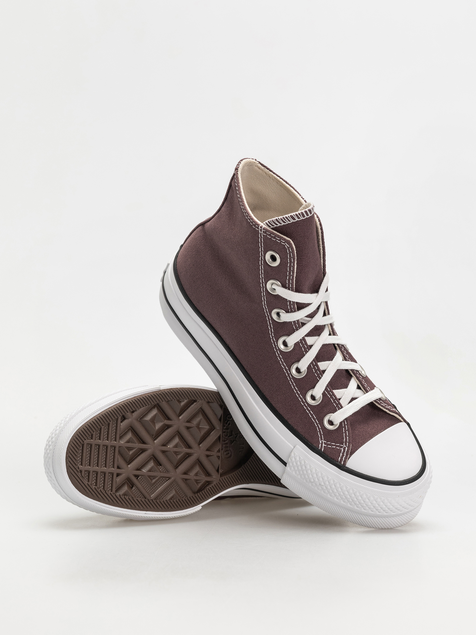 Tenisky Converse Chuck Taylor All Star Lift Hi Wmn (trail mixed/natural ivory)