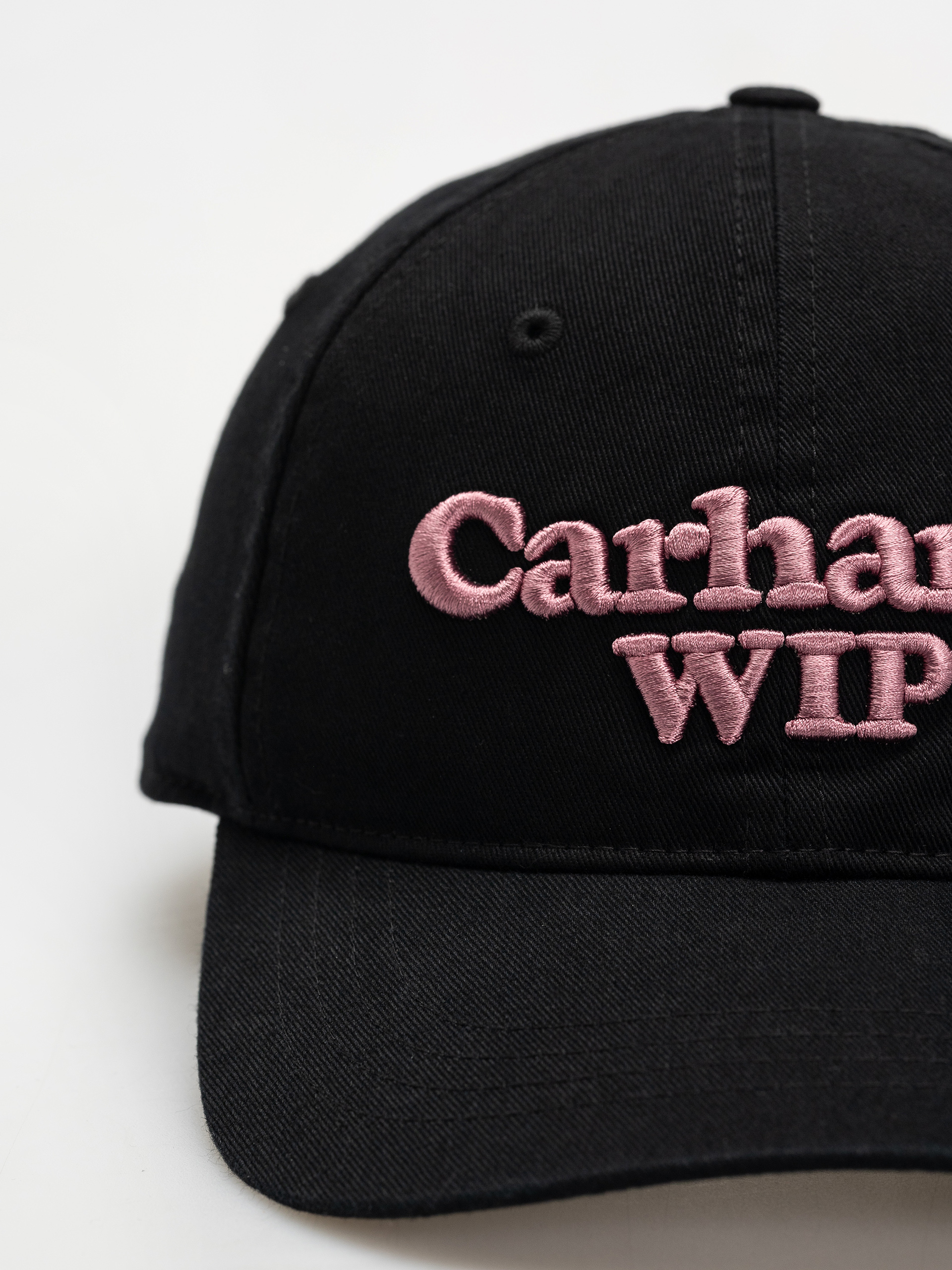 Kšiltovka  Carhartt WIP Carhartt WIP Script (black/hortensia)