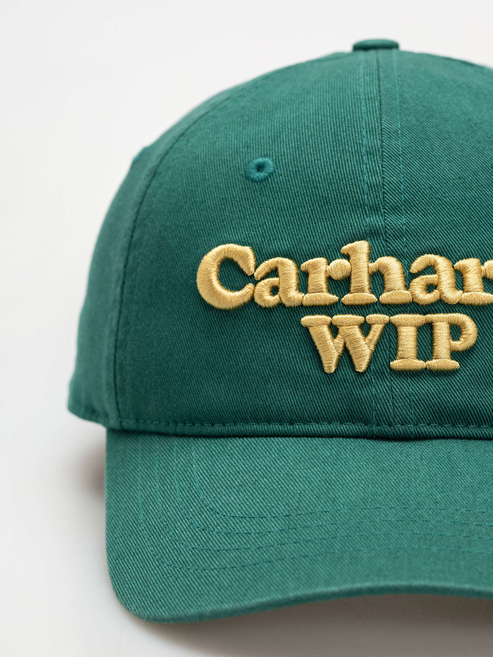 Kšiltovka  Carhartt WIP Carhartt WIP Script (rainforest/air yellow)