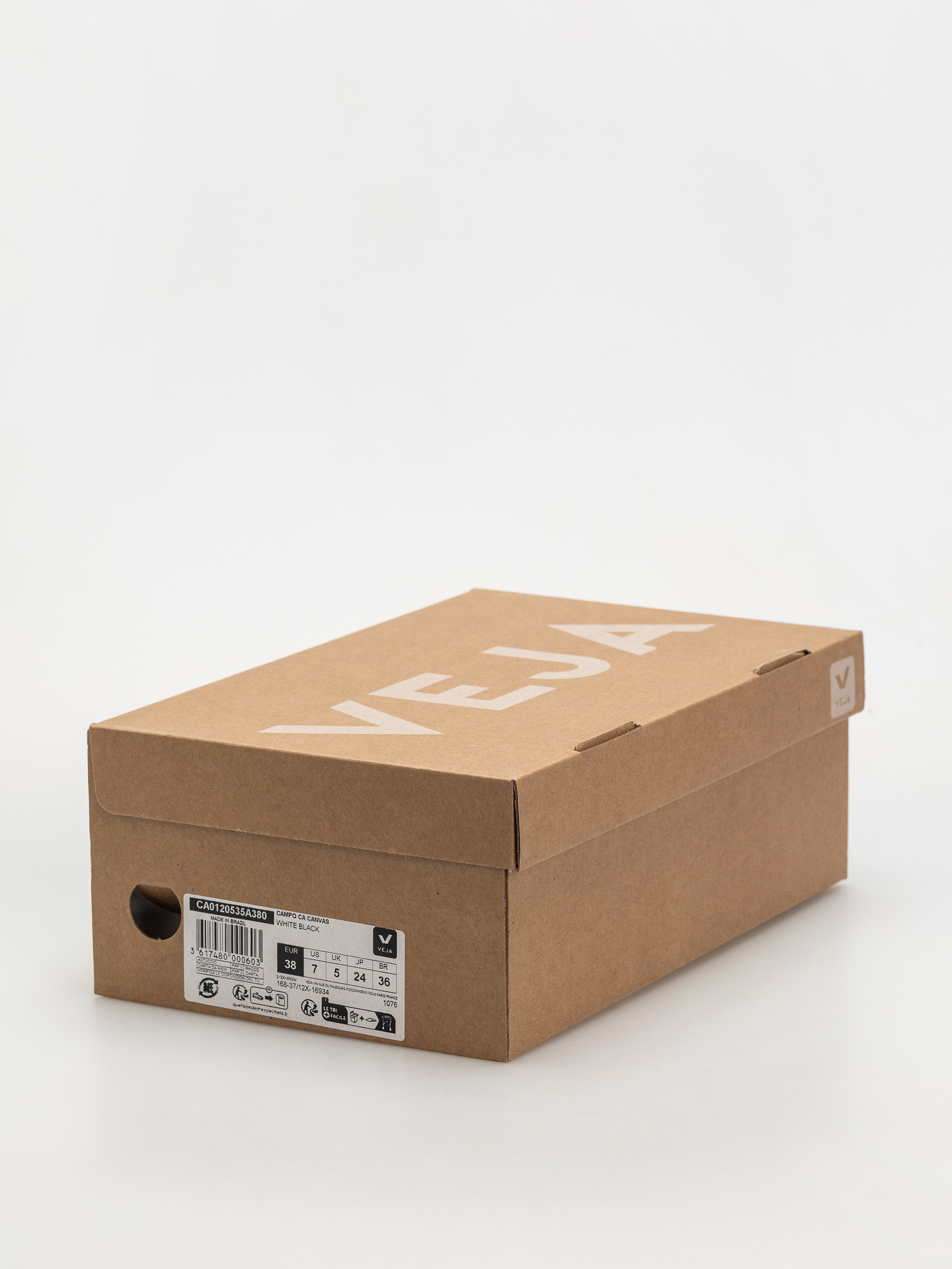 Boty Veja Campo Canvas Wmn (white black)