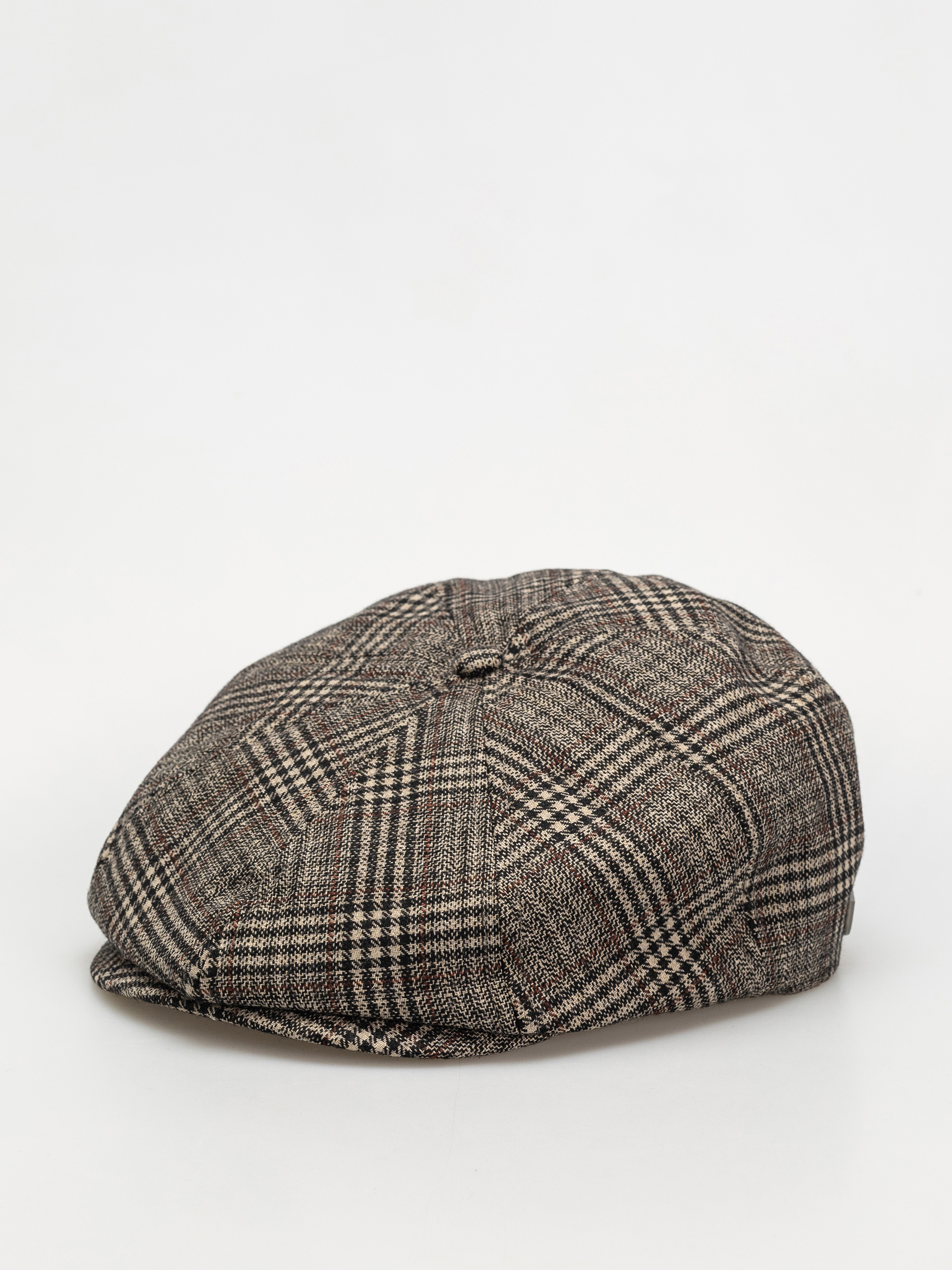 Klobouk s kšiltem Brixton Brood Snap Cap (khaki/brown plaid)