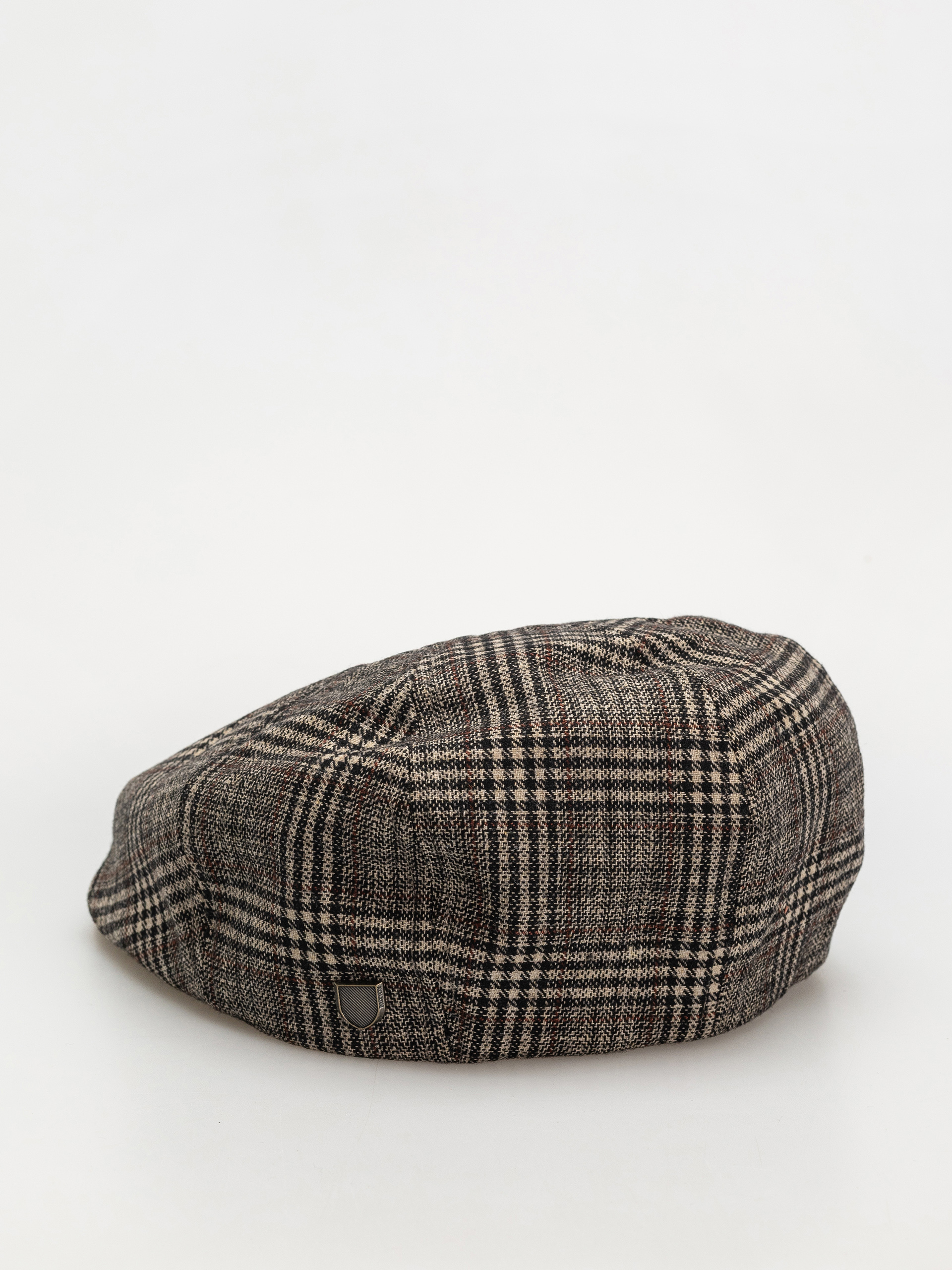 Klobouk s kšiltem Brixton Brood Snap Cap (khaki/brown plaid)