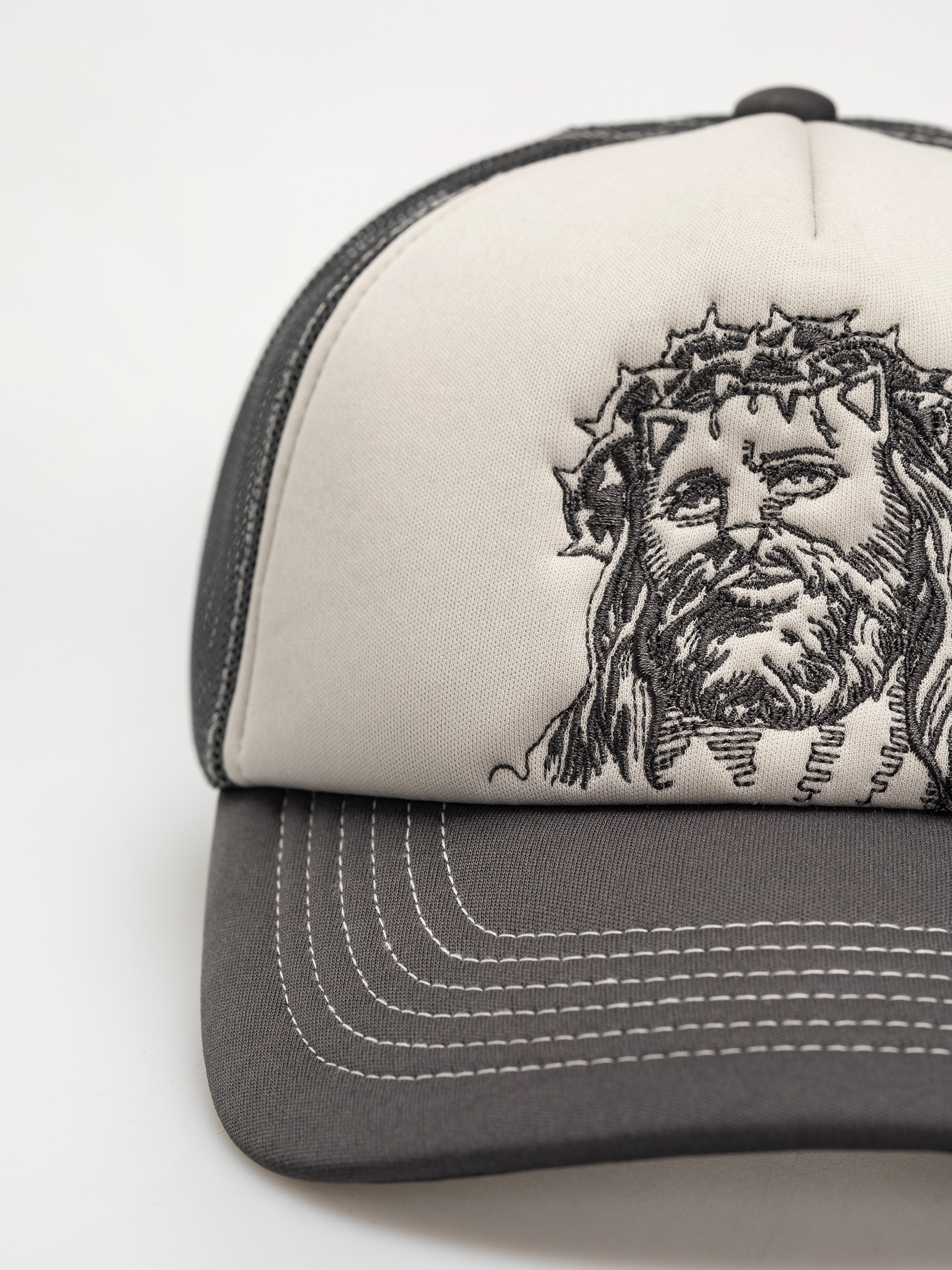 Kšiltovka  RipNDip Lord Savior Trucker (dark charcoal)