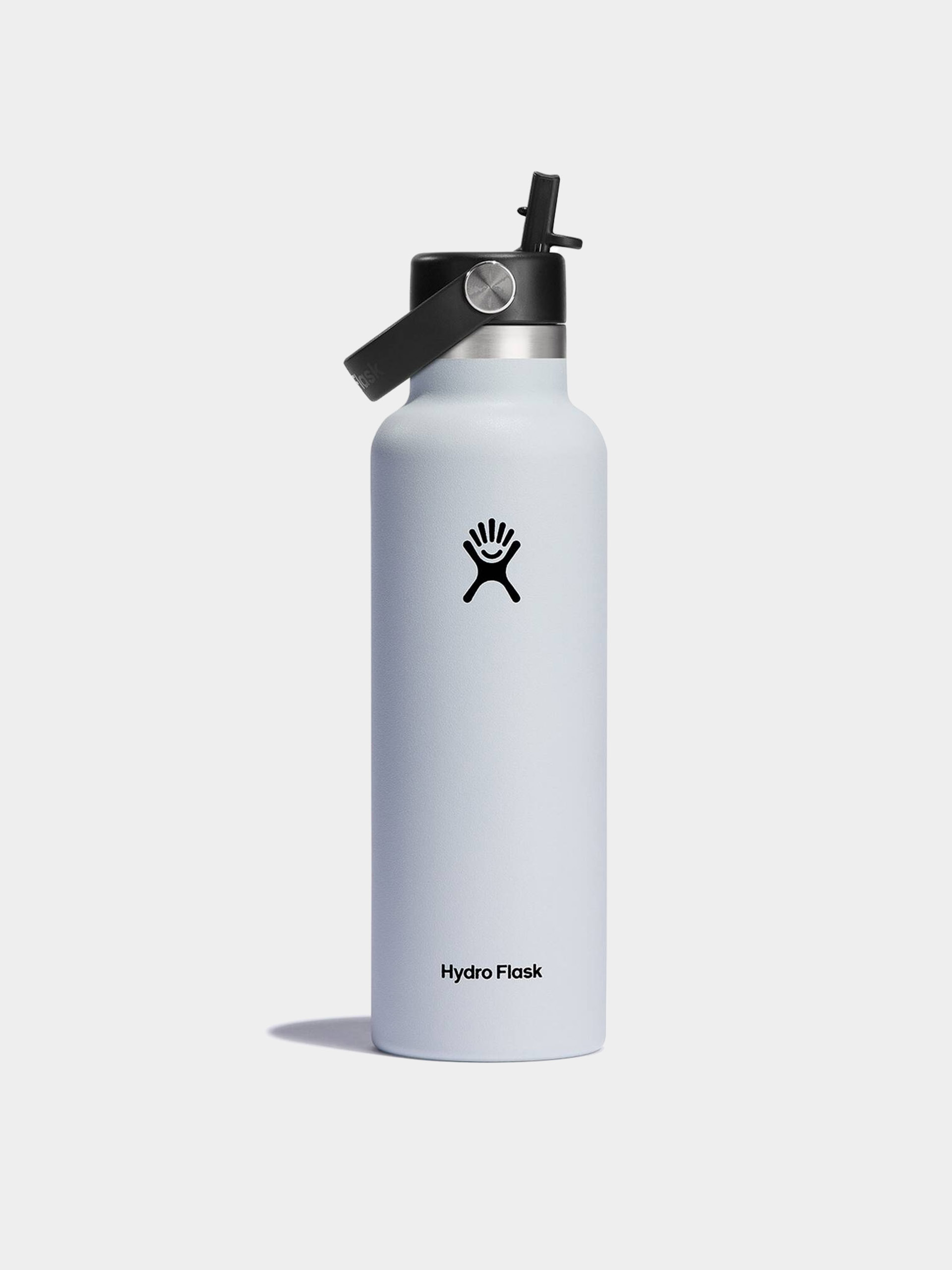 Láhev Hydro Flask Standard Mouth Flex Straw Cap 621ml (white)