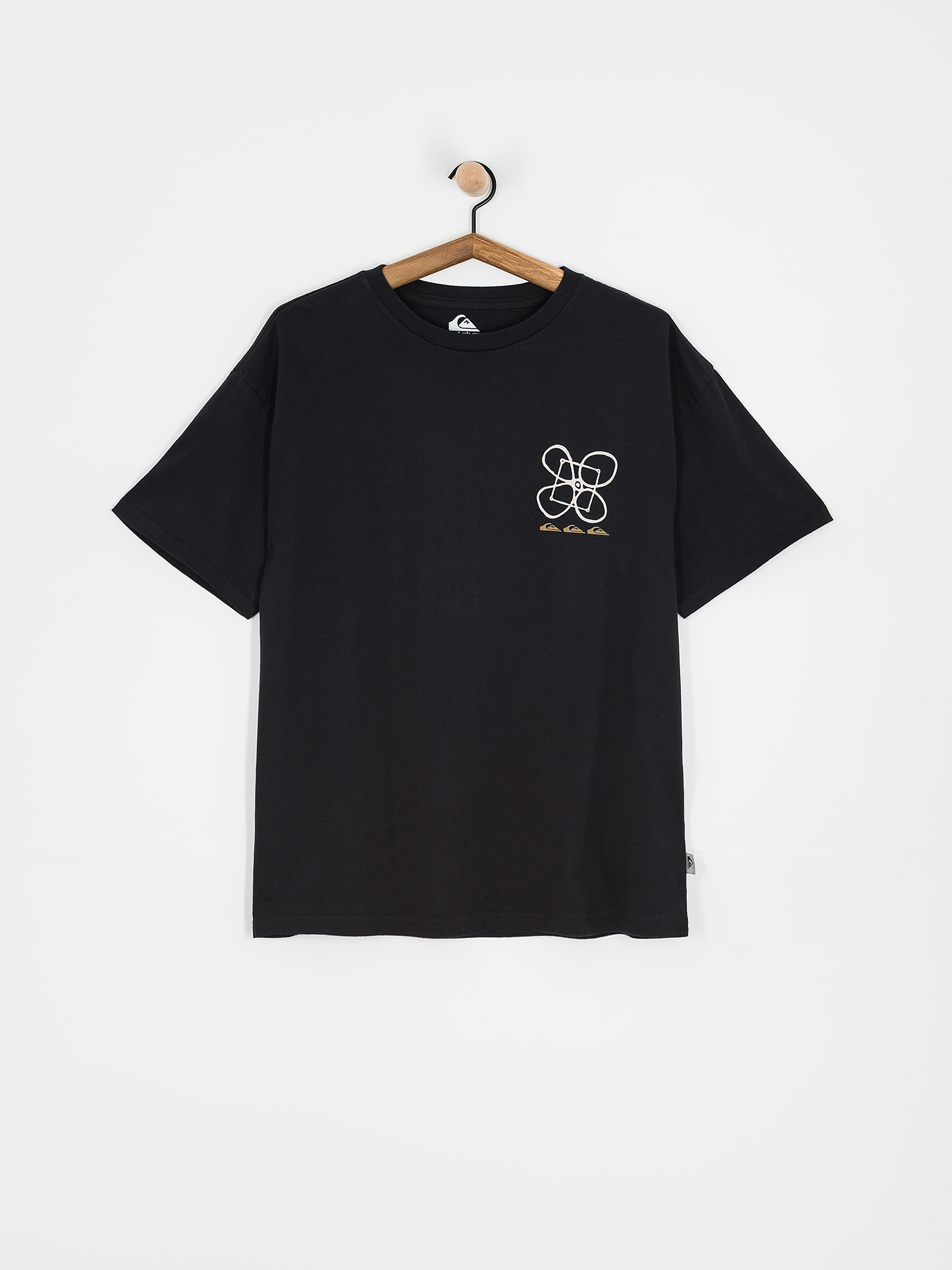 Tričko Quiksilver Outside Inside (black)