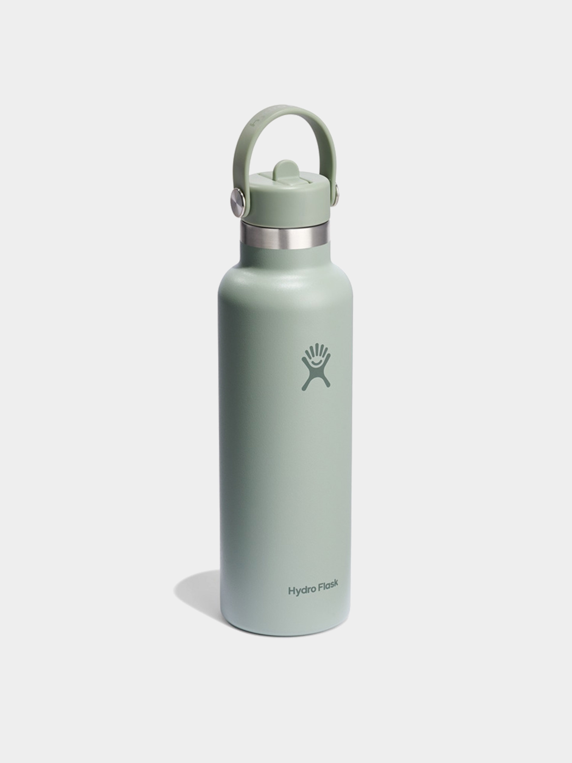 Láhev Hydro Flask Standard Mouth Flex Straw Cap 621ml (agave)