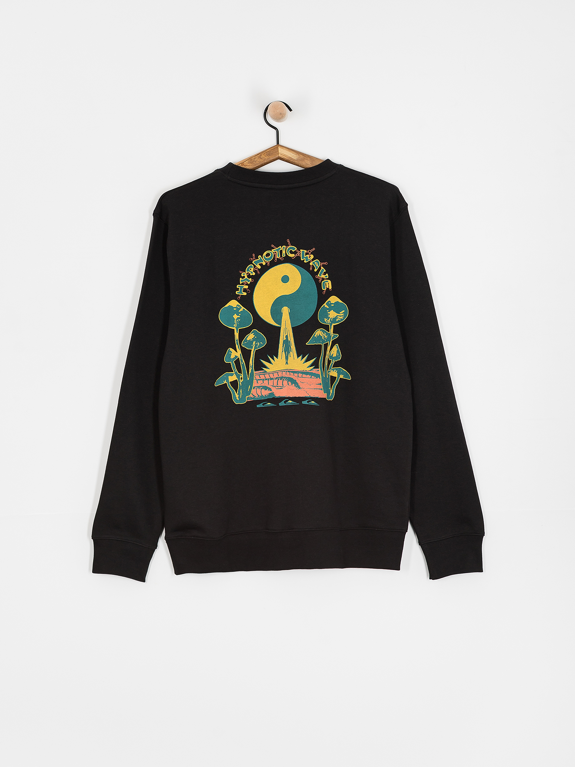 Mikina Quiksilver Graphic Mix (black)