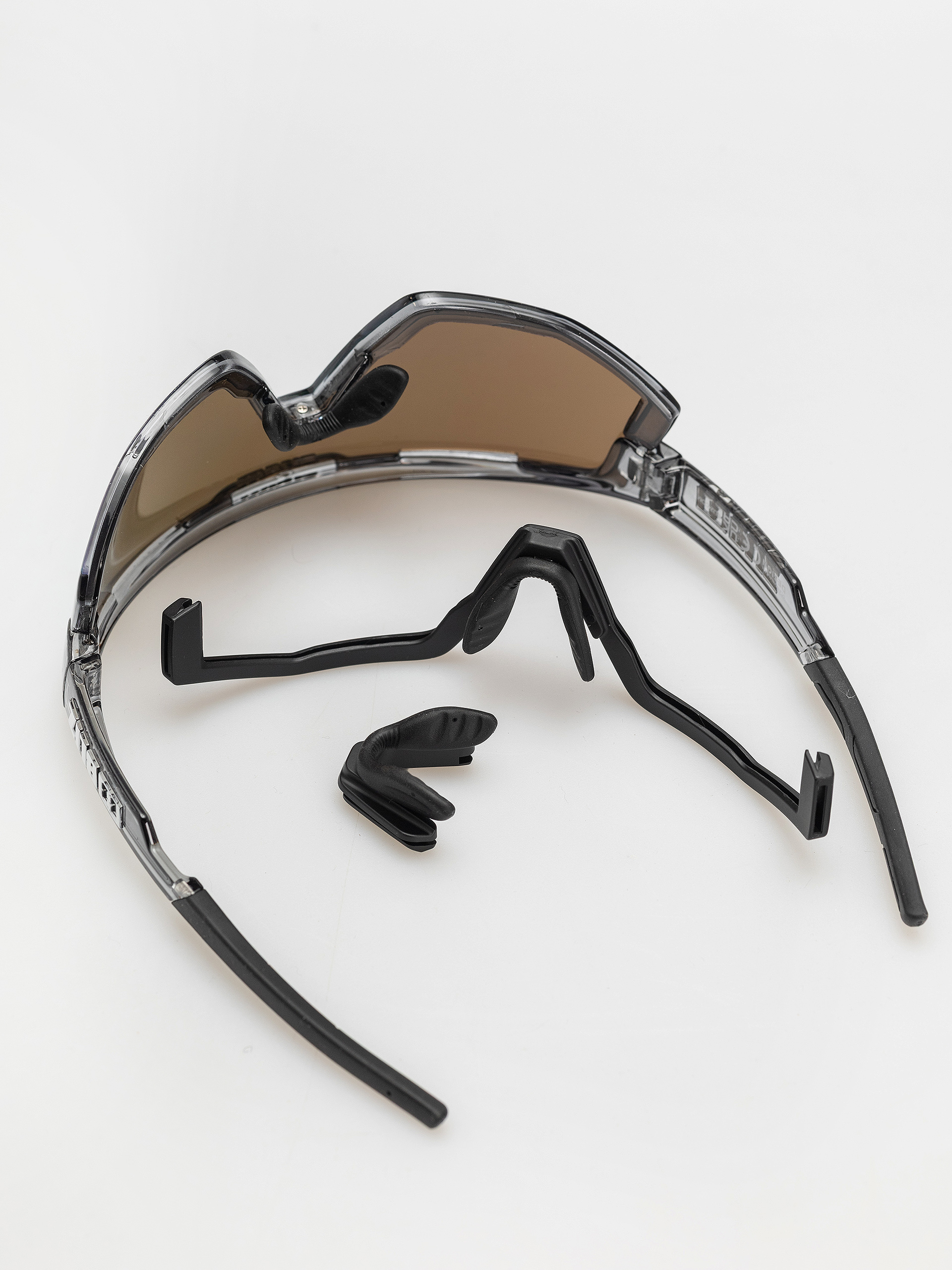 Sluneční brýle Bliz Fusion (crystal black/brown w green multi)