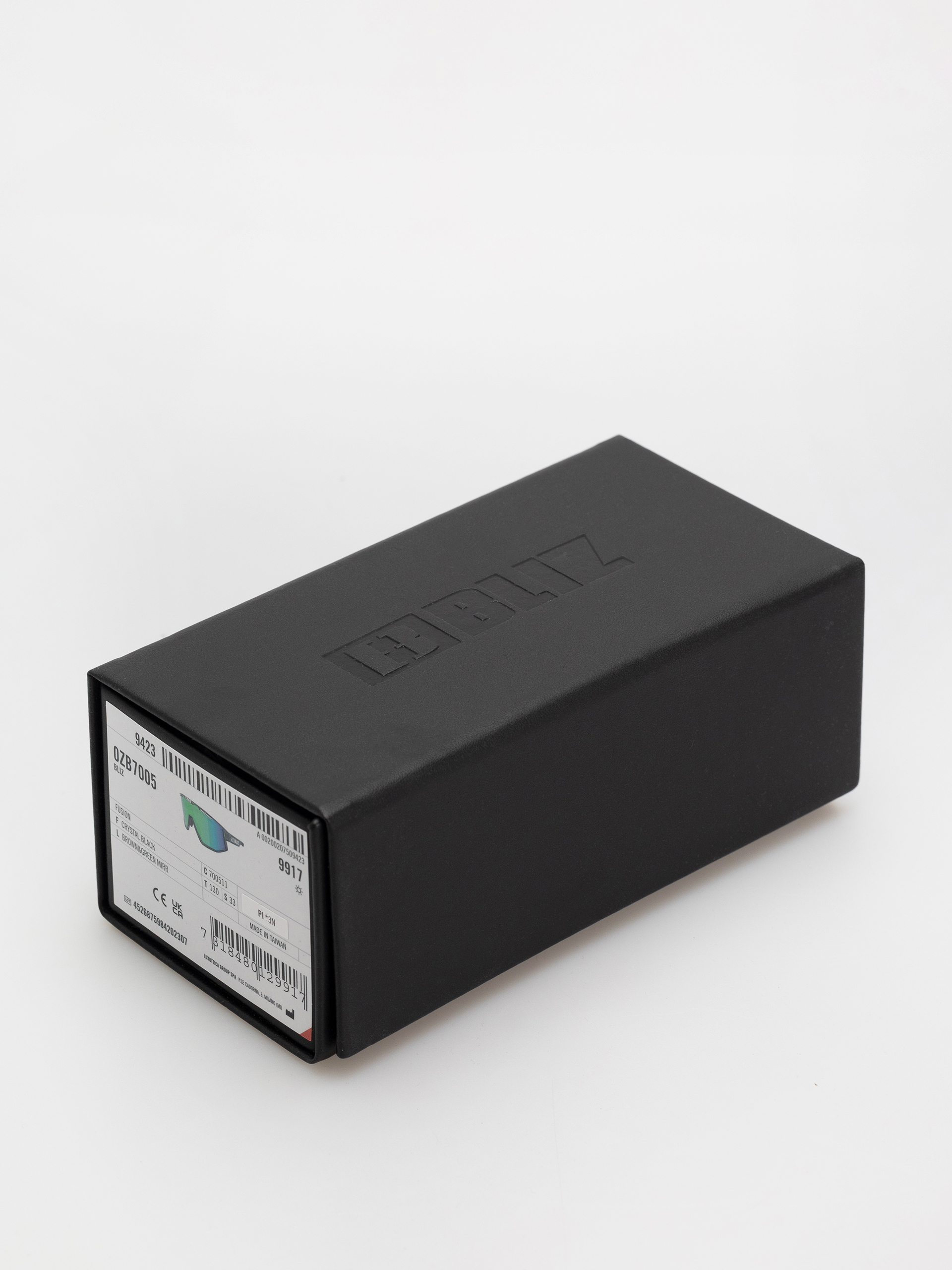 Sluneční brýle Bliz Fusion (crystal black/brown w green multi)