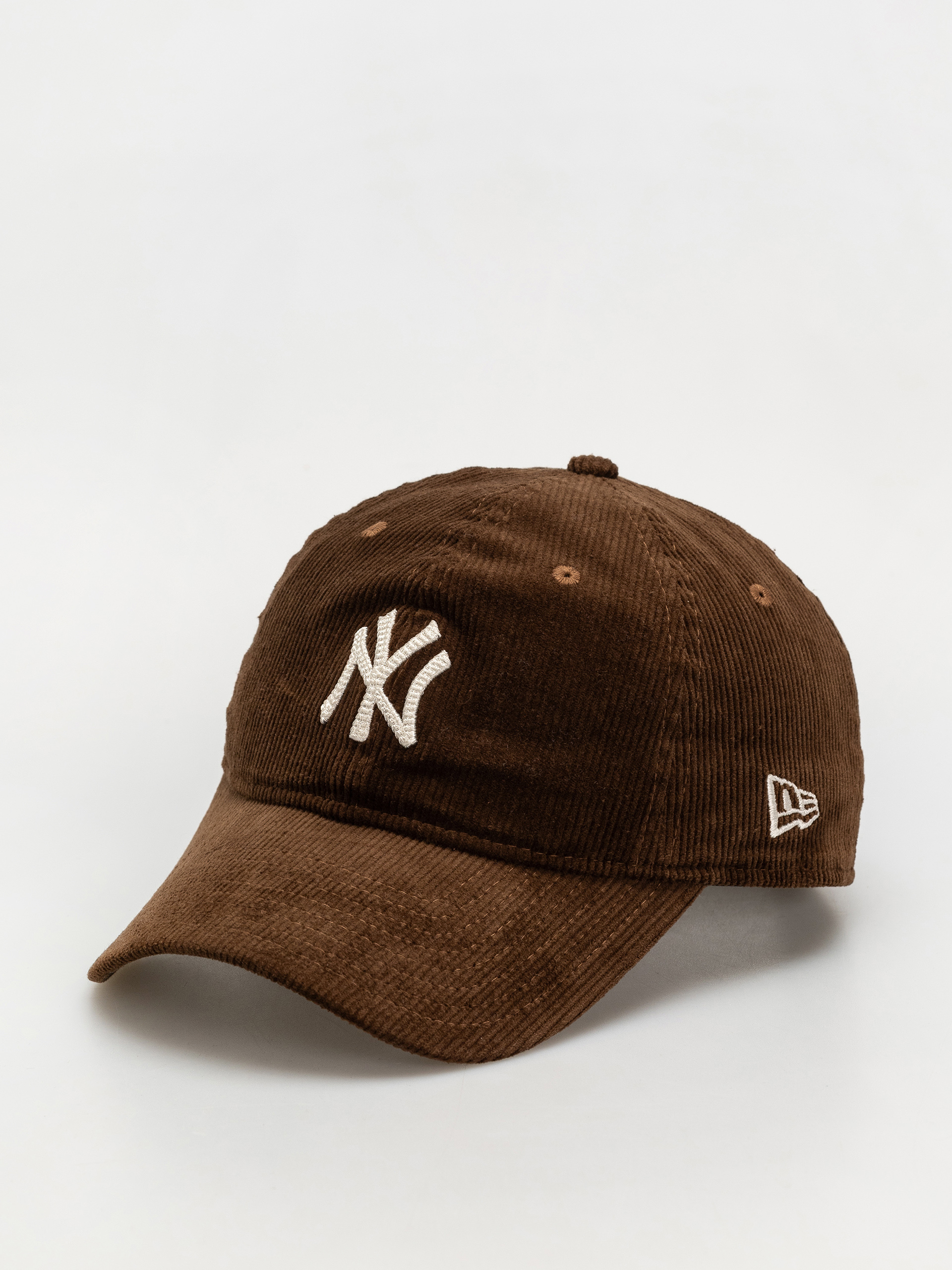 Kšiltovka  New Era Premium Cord 9Twenty New York Yankees (dark brown)