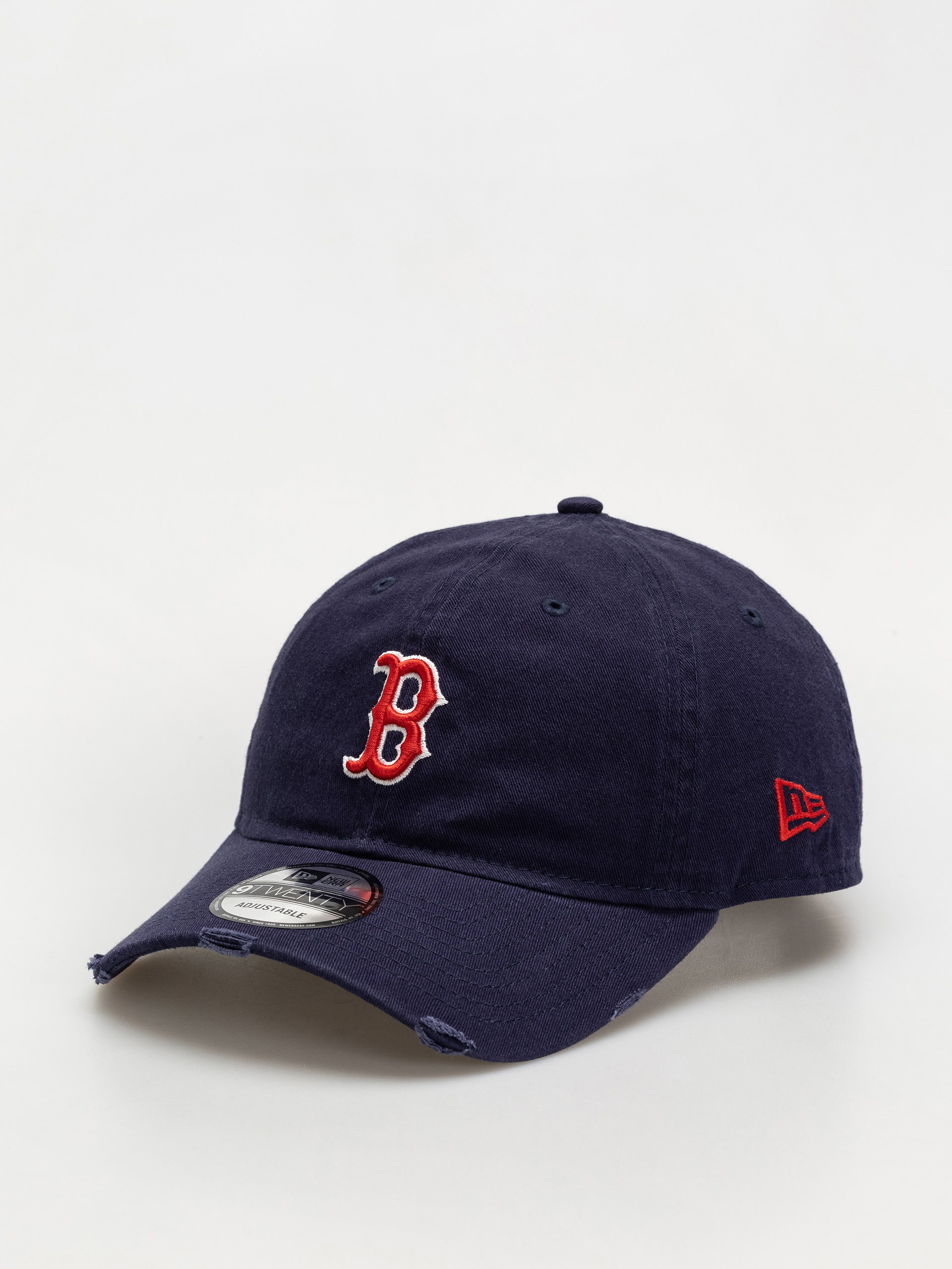 Kšiltovka  New Era Distressed 9Twenty Red Sox (navy)