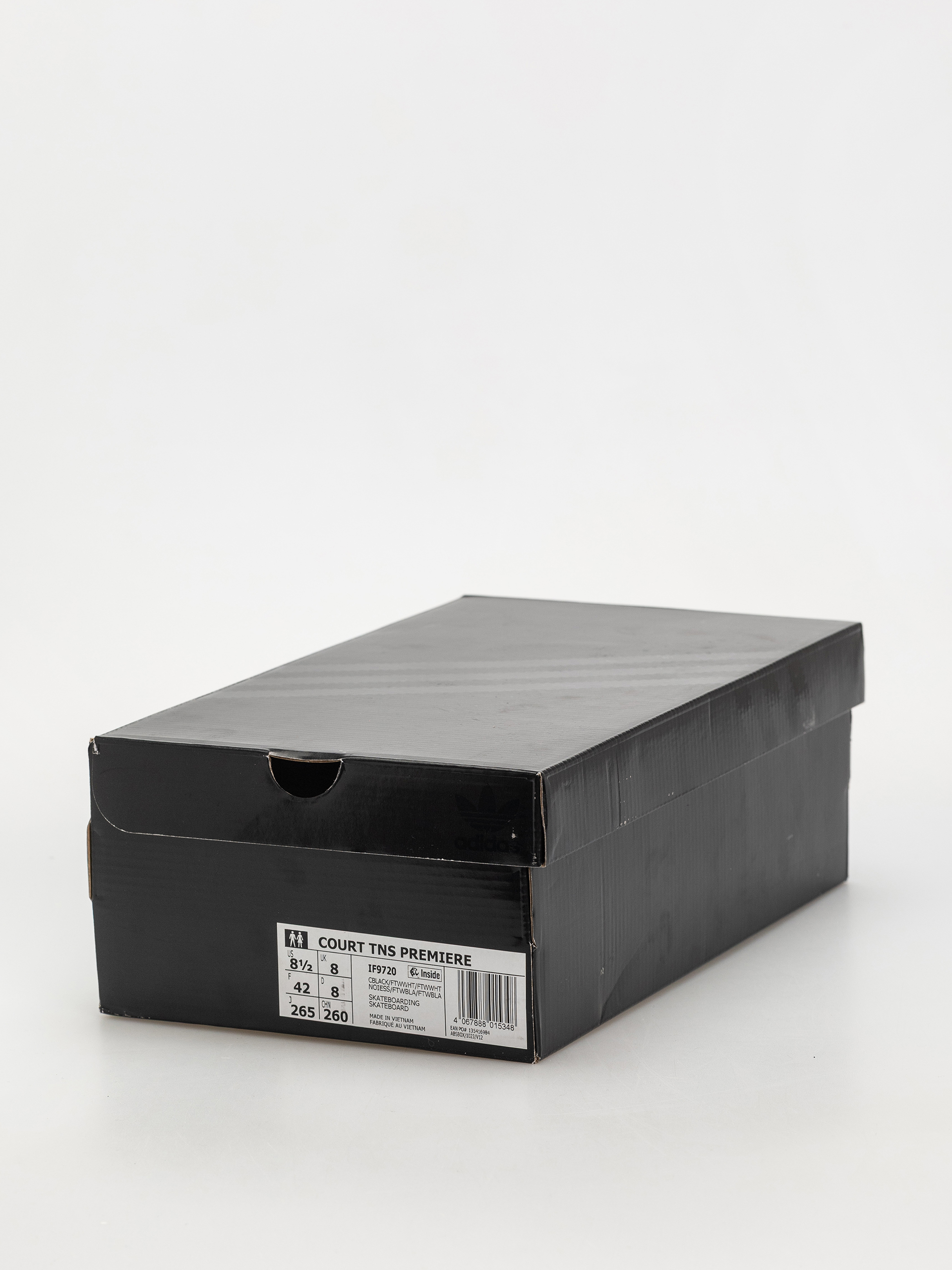 Boty adidas Court Tns Premiere (cblack/ftwwht/ftwwht)