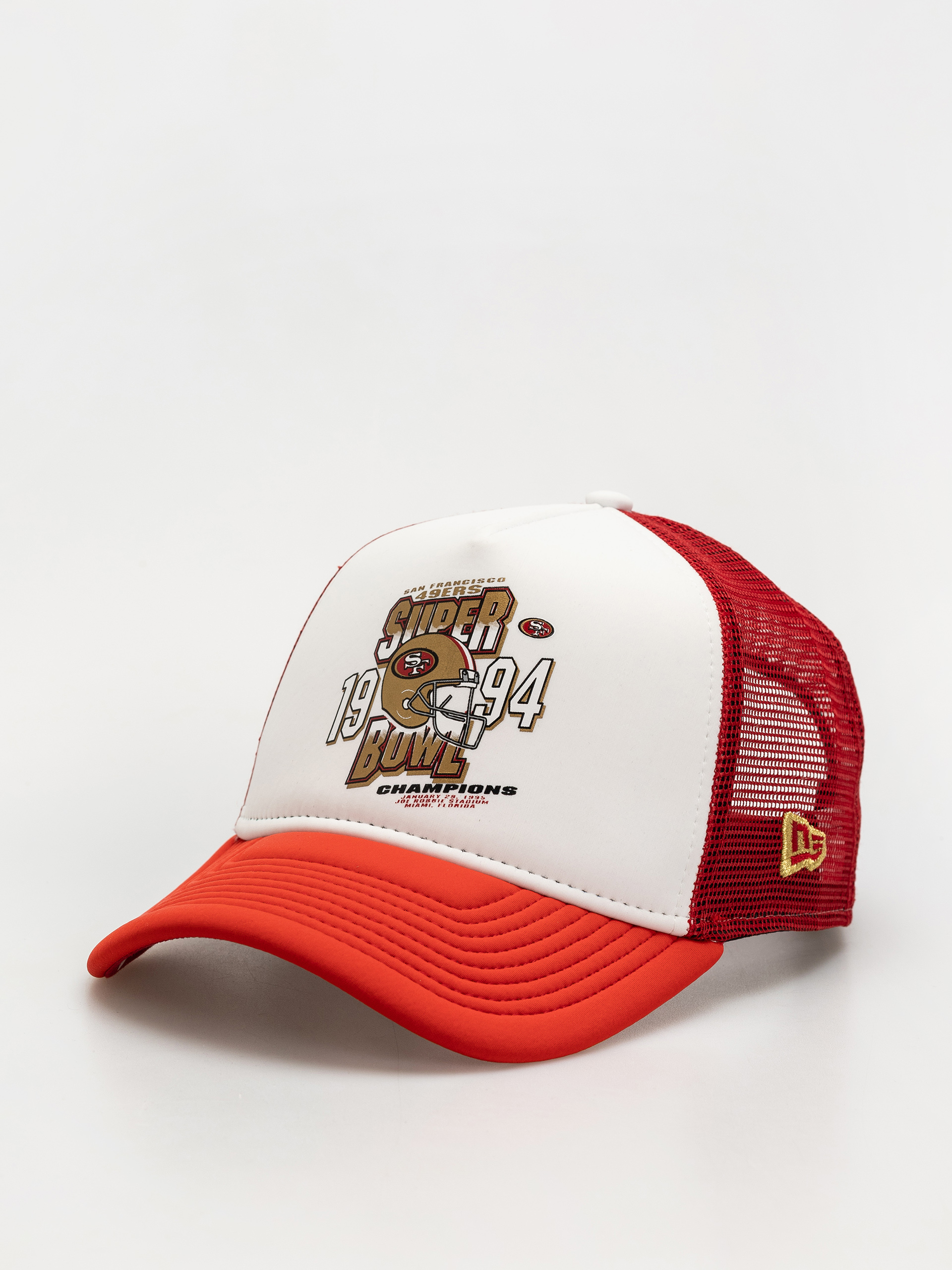 Kšiltovka  New Era Superbowl Trucker 49Ers (red)