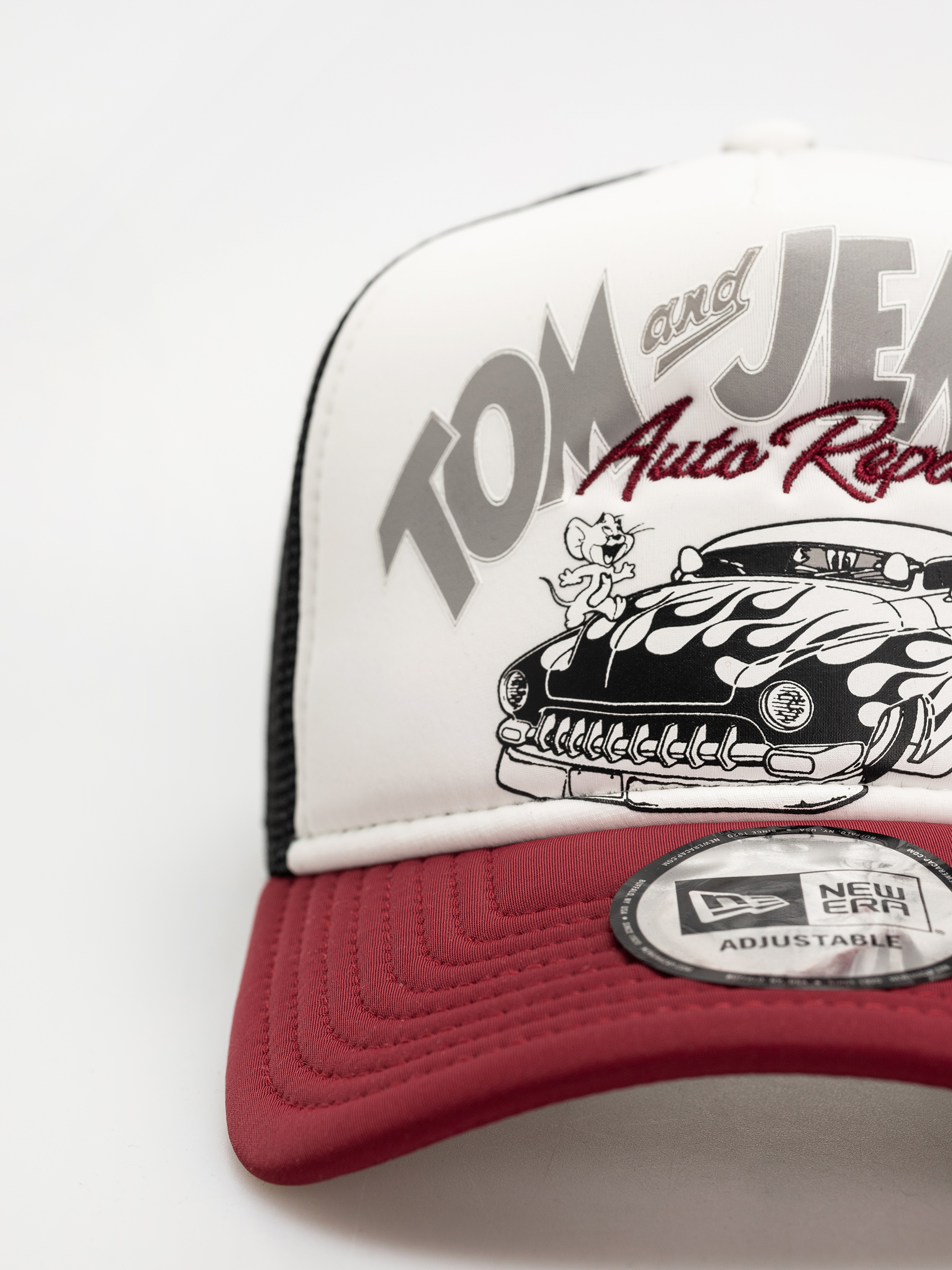 Kšiltovka  New Era Tom And Jerry Trucker (dark red)