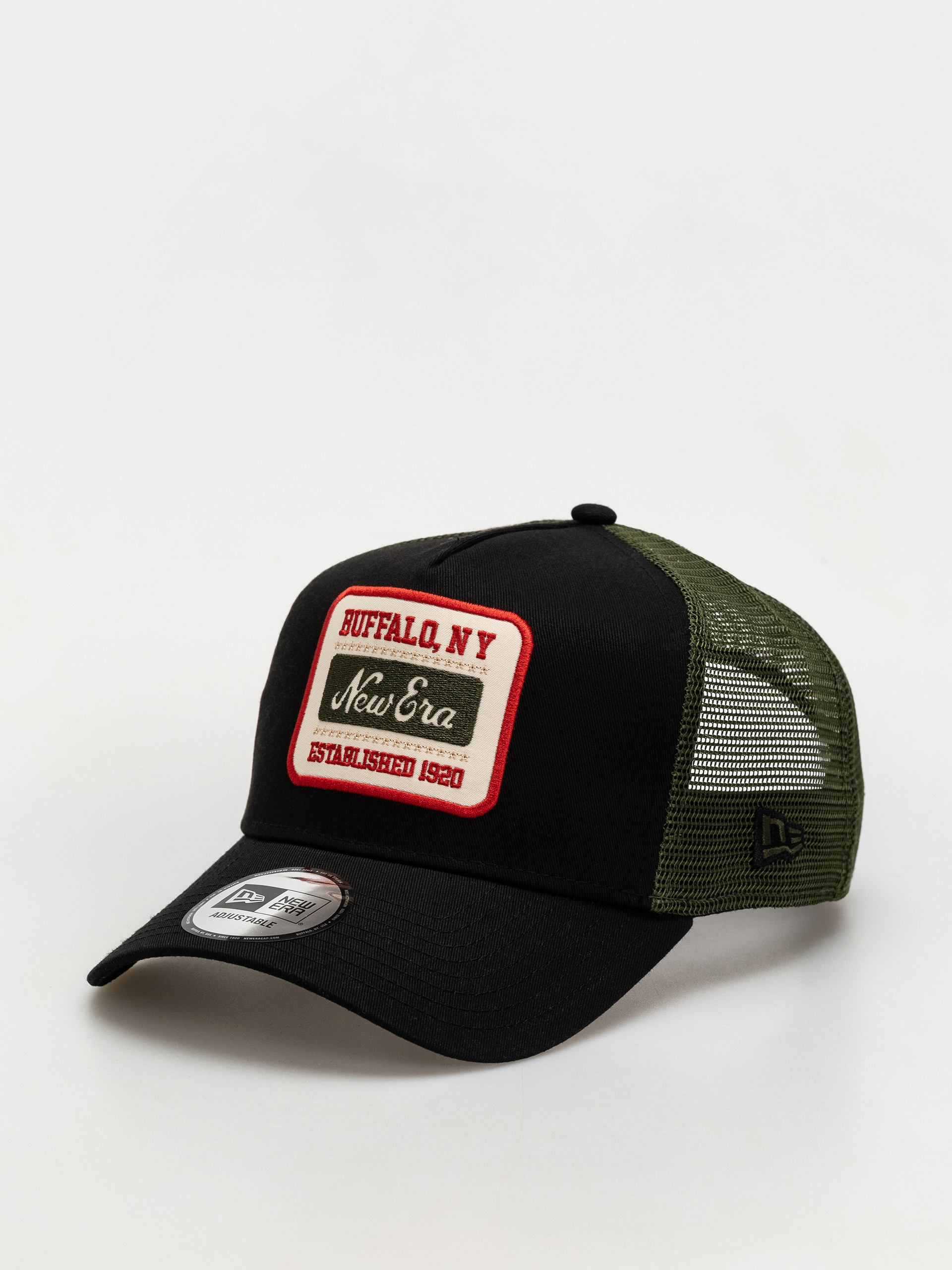 Kšiltovka  New Era Patch Trucker Newera (black)