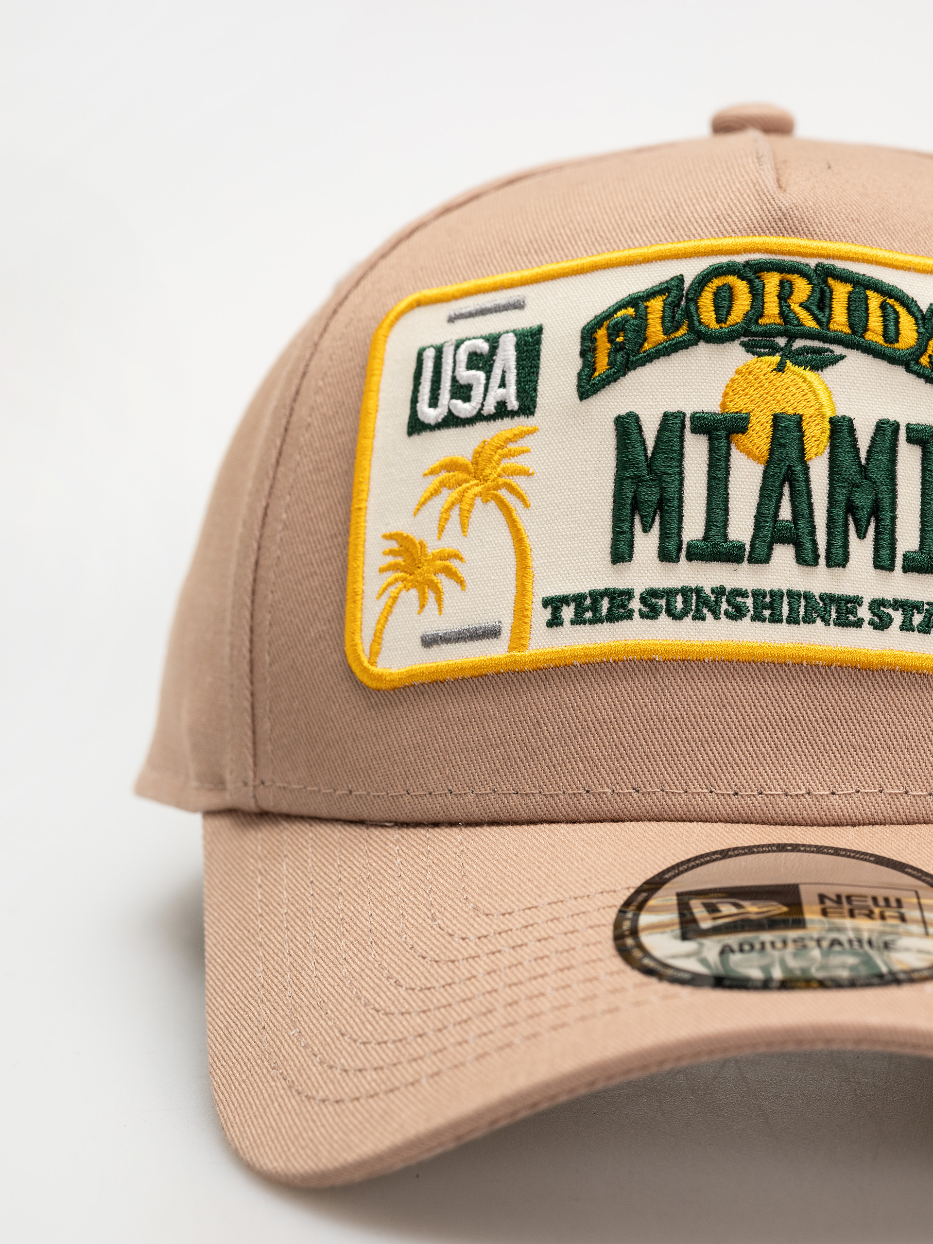 Kšiltovka  New Era License Plate Eframe Newera (med beige)