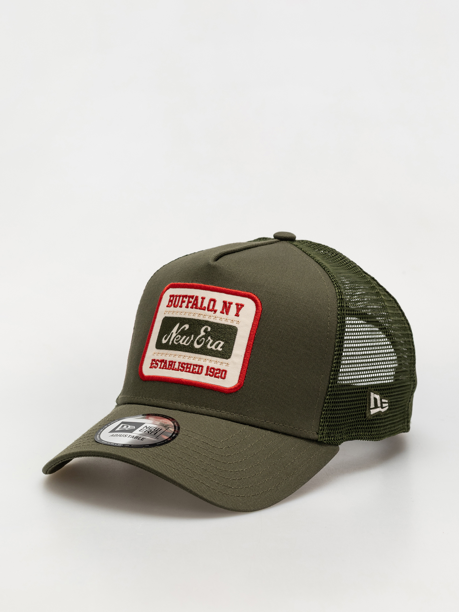 Kšiltovka  New Era Patch Trucker (green med)