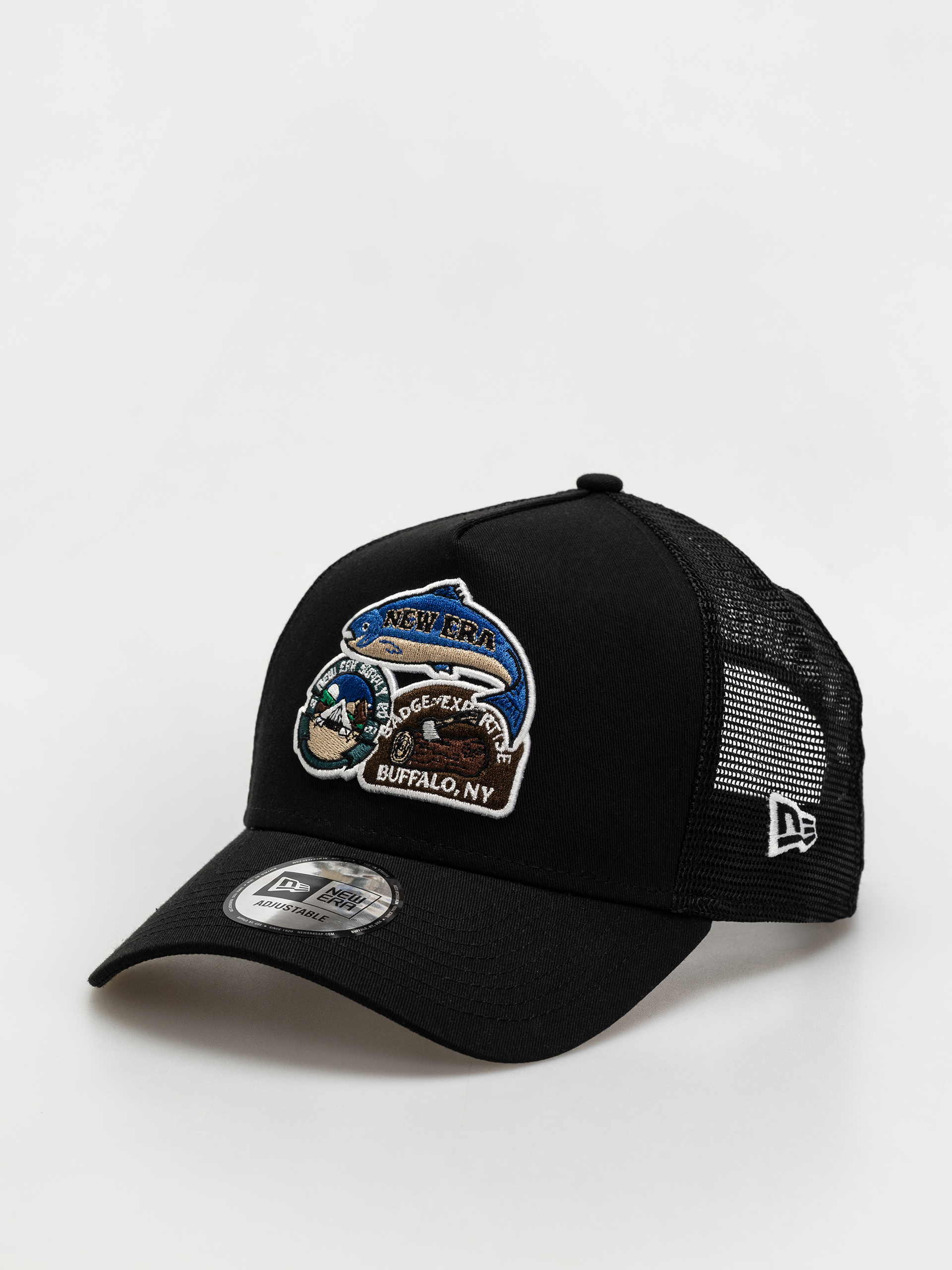 Kšiltovka  New Era Outdoor Patch Trucker (black)