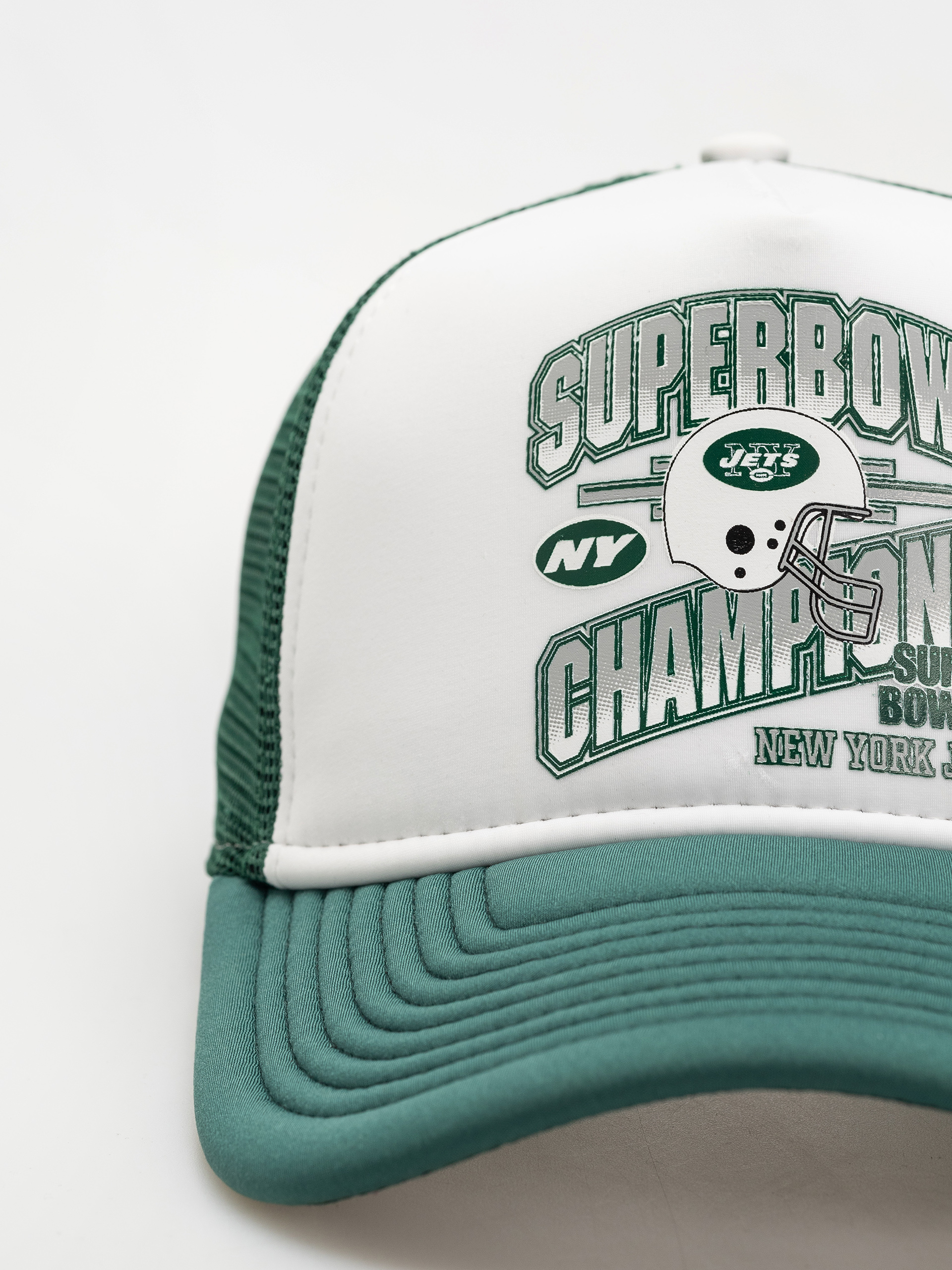 Kšiltovka  New Era Superbowl Trucker Jets (green med)