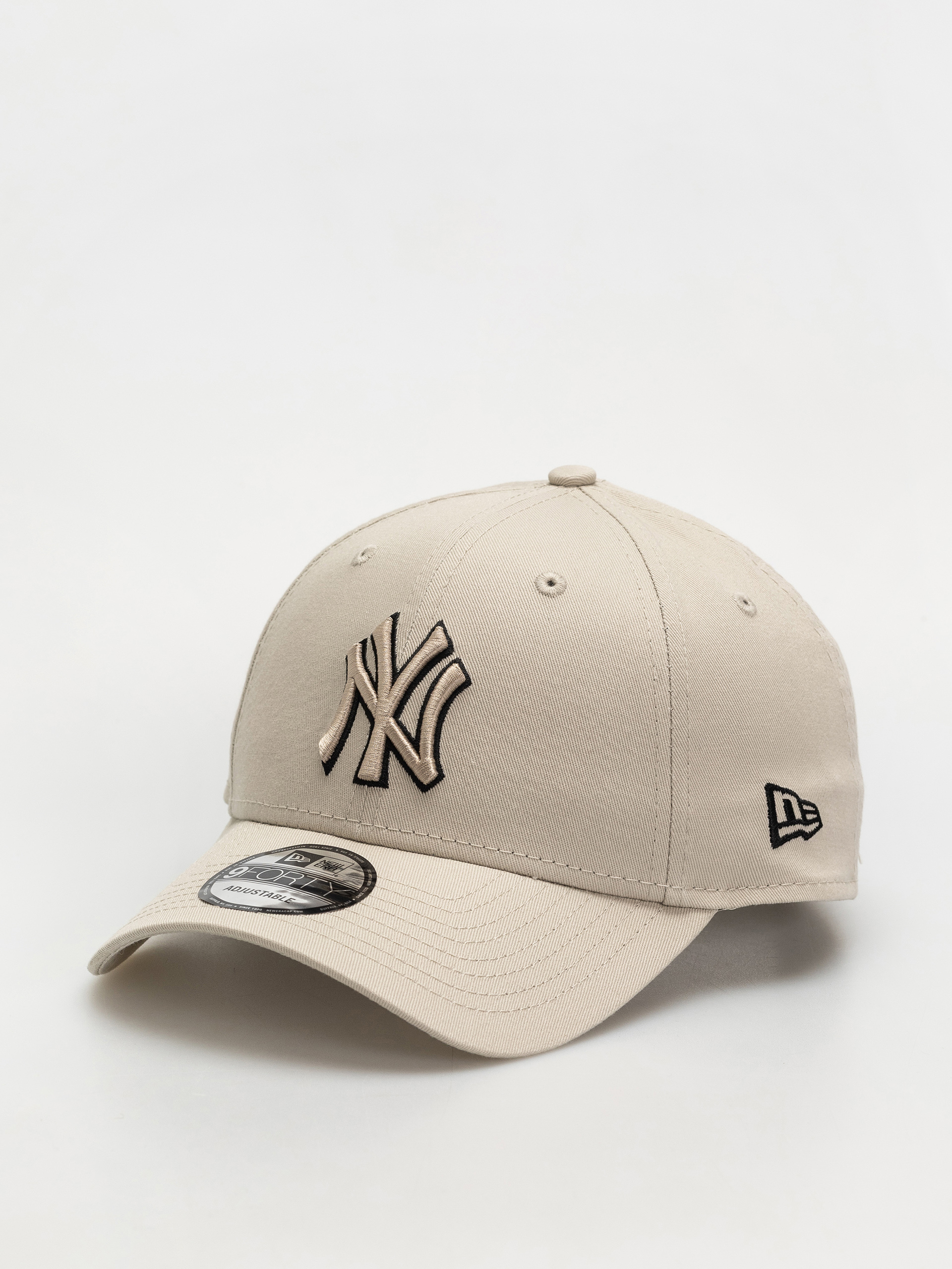 Kšiltovka  New Era Team Outline 9Forty New York Yankees (light beige)