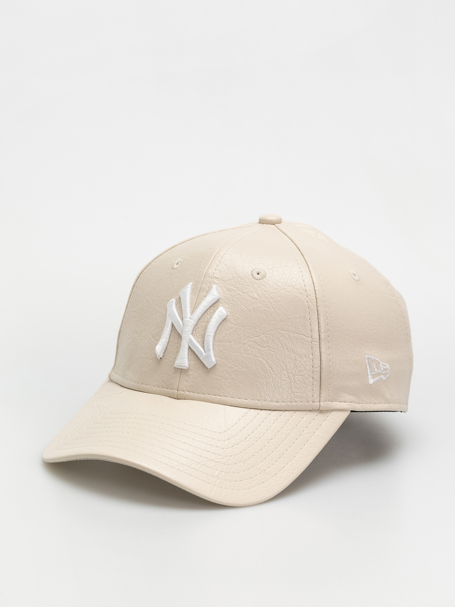 Kšiltovka  New Era Crinkled Pu 9Forty New York Yankees Wmn (light beige)